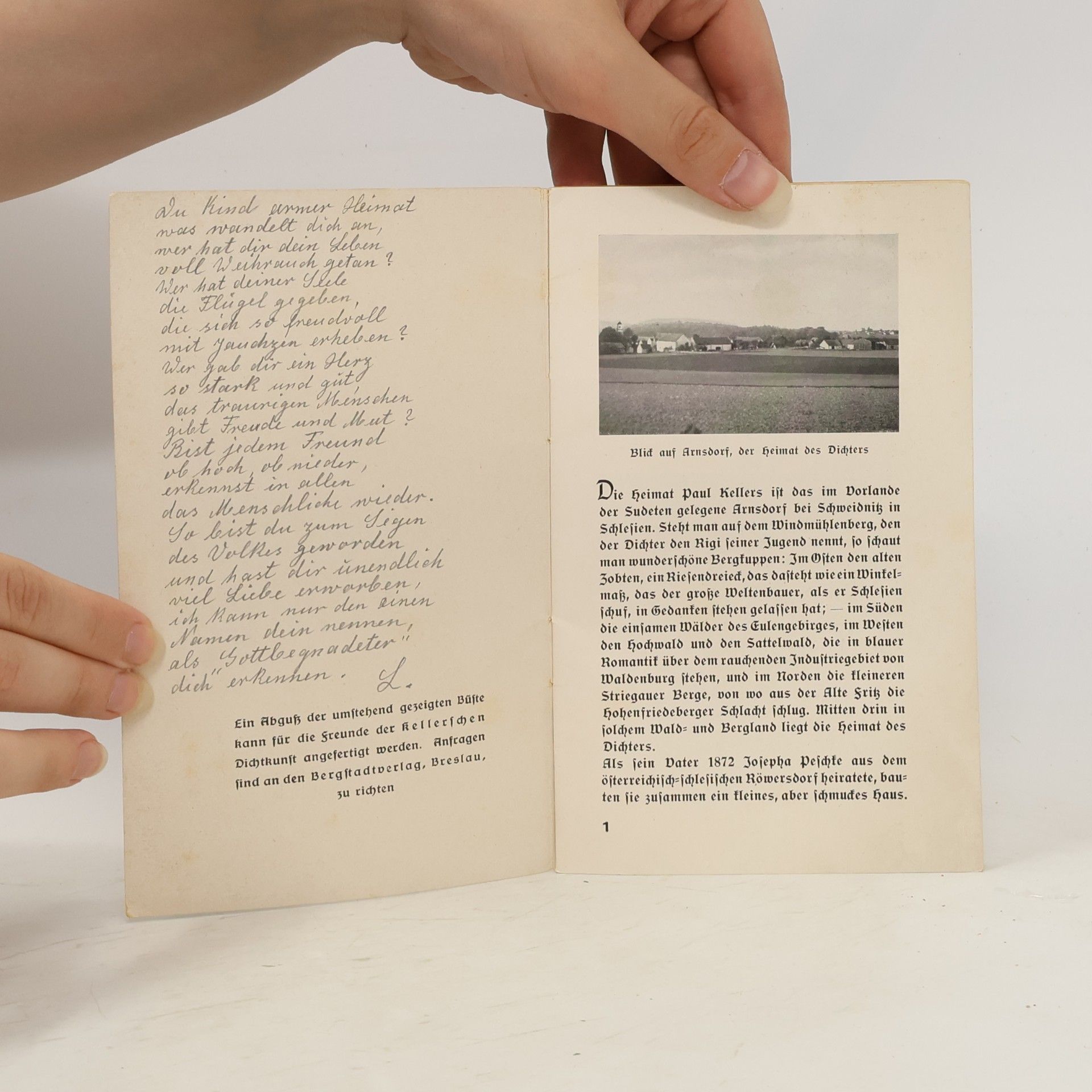 Paul Kellers Leben, Werk und Bild