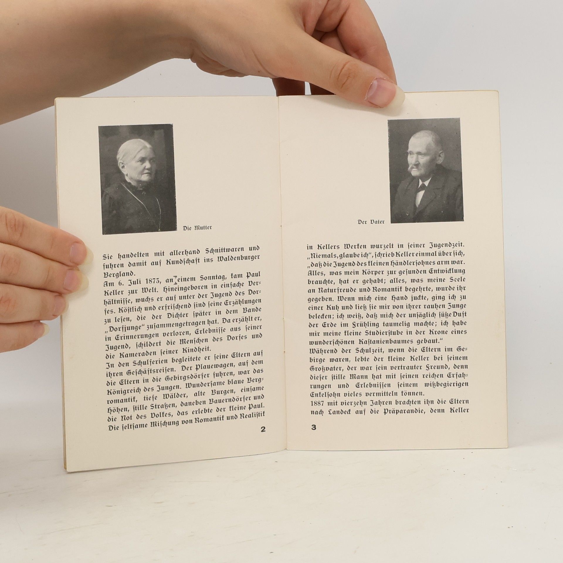 Paul Kellers Leben, Werk und Bild