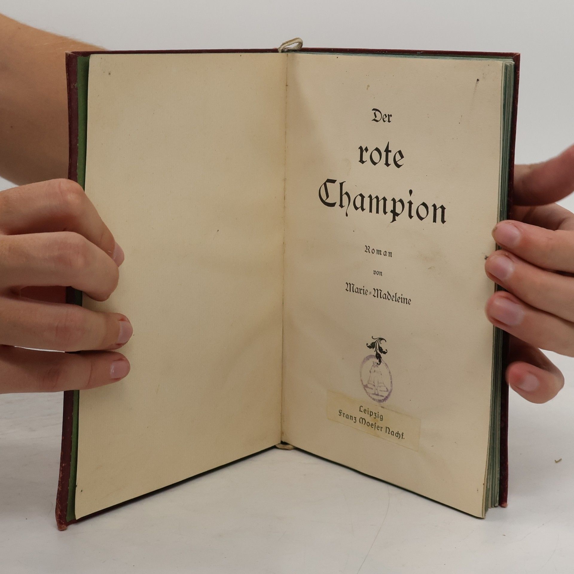 Marie Madeleine Der rote Champion