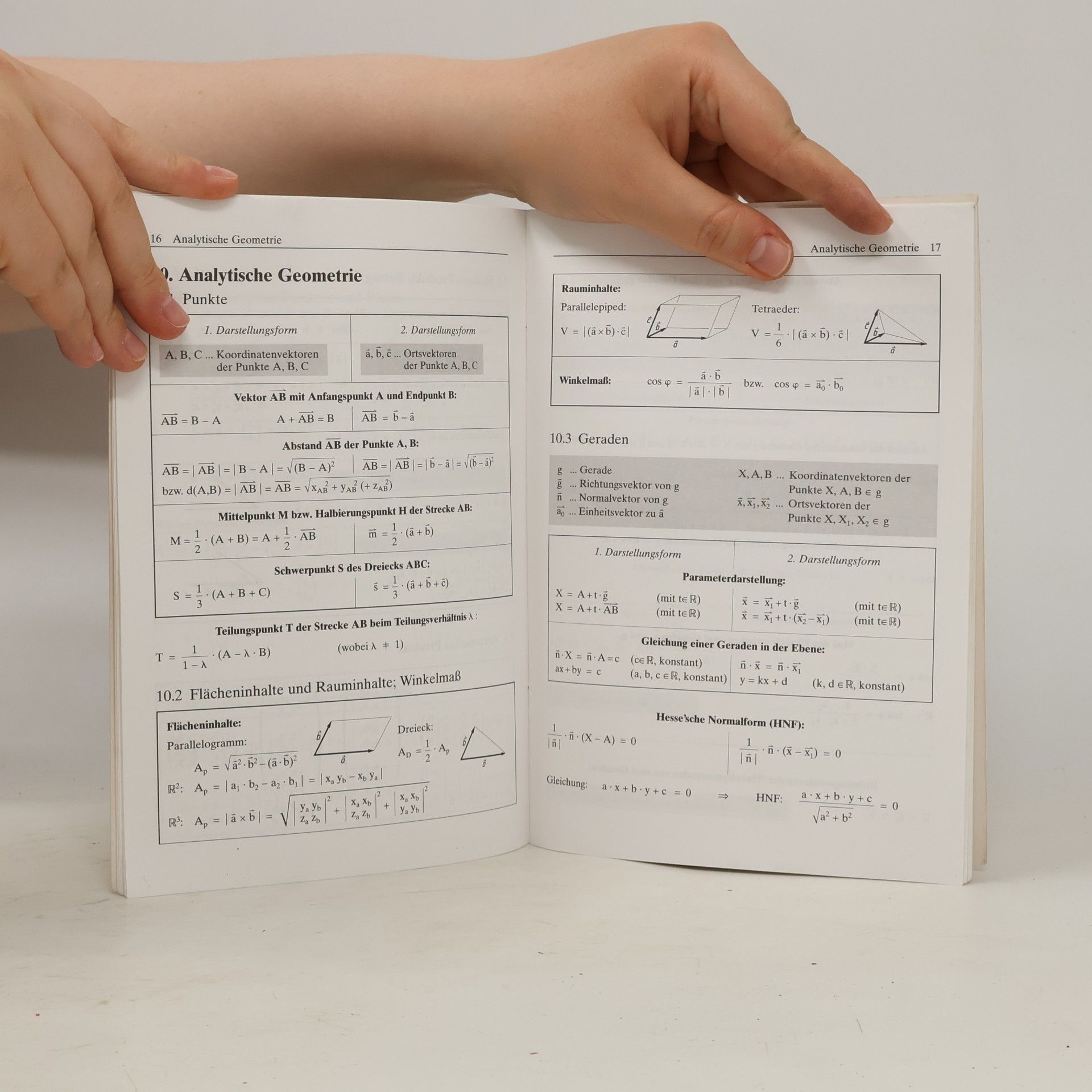 Heinrich Bürger Matematische Formelsammlung