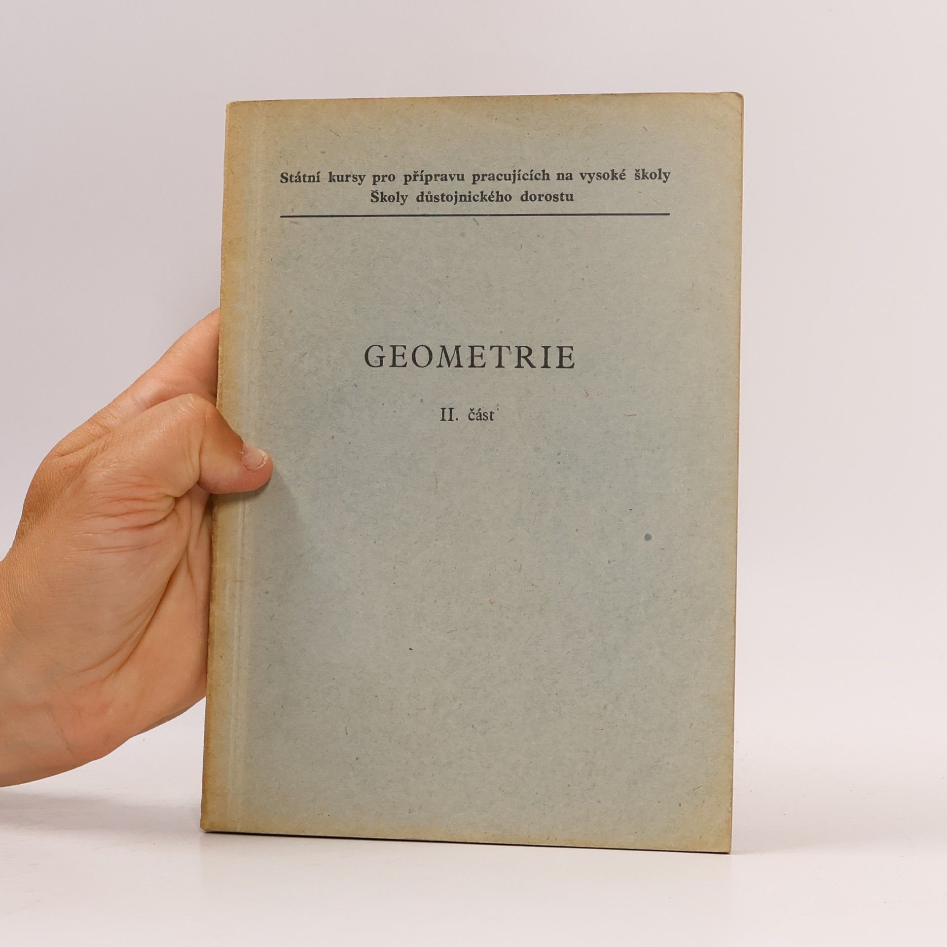 kolektiv Geometrie II. část