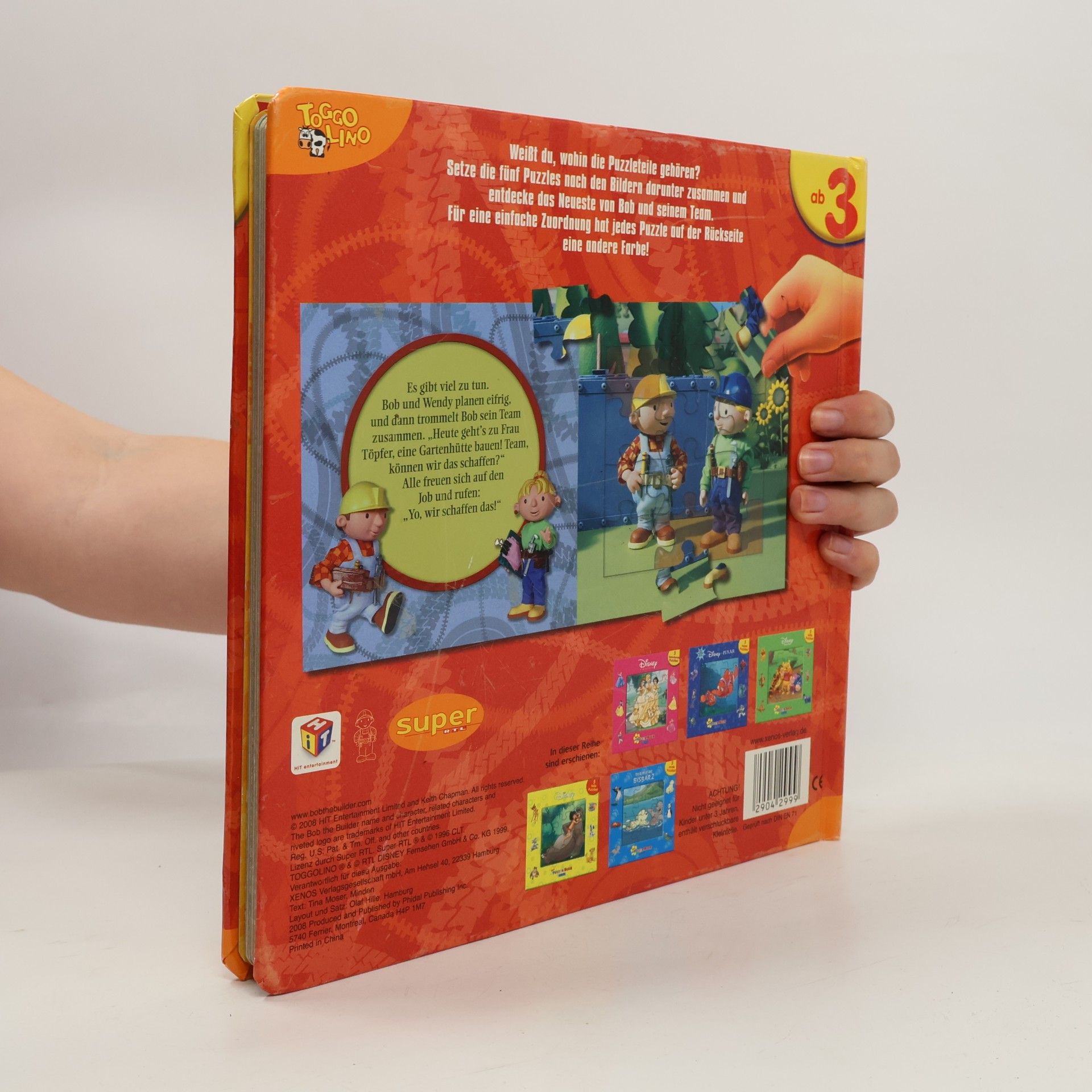 Various authors Bob der Baumeister. Mein Puzzle-Buch
