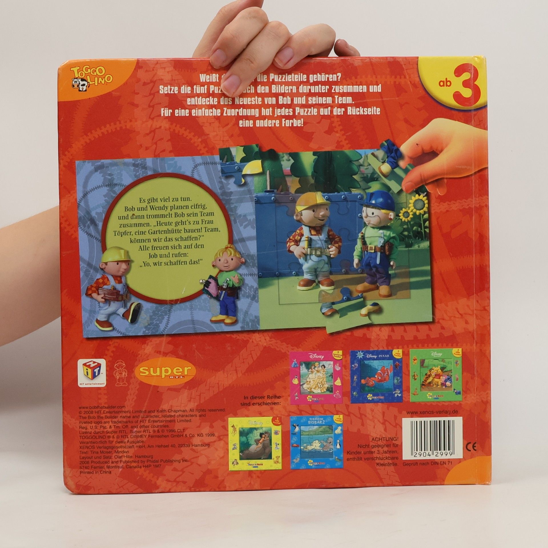 Various authors Bob der Baumeister. Mein Puzzle-Buch