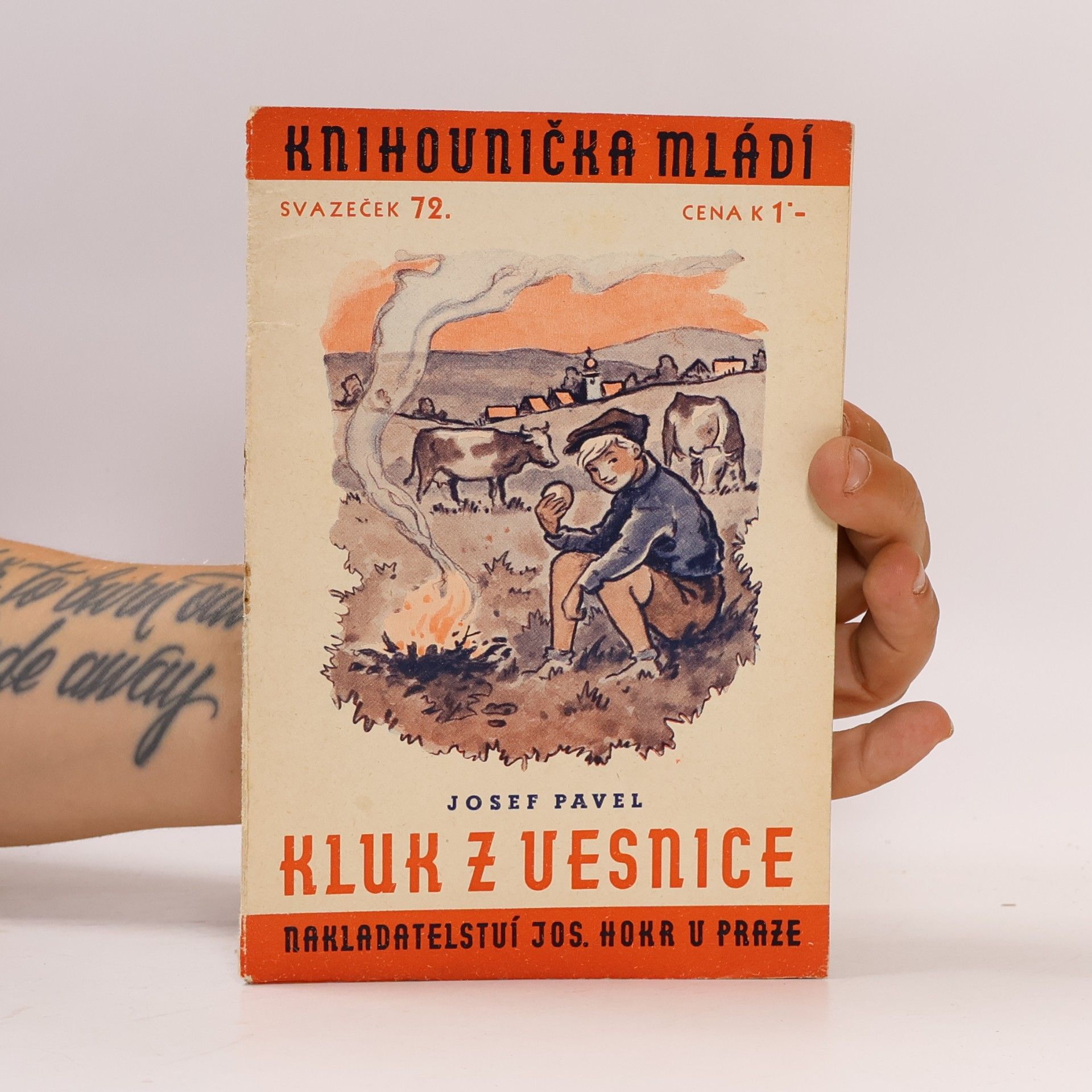 Josef Pavel Kluk z vesnice