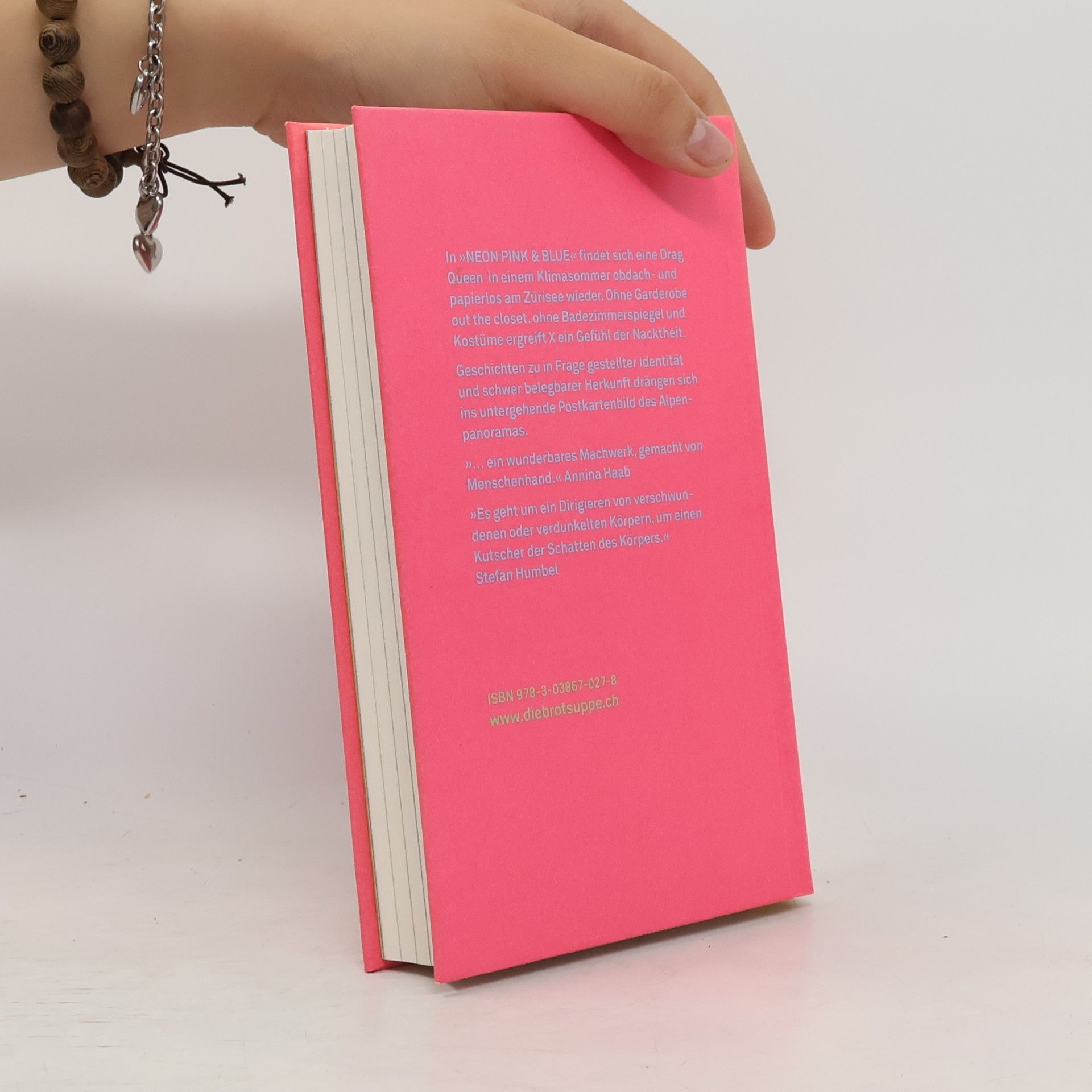 Christoph Schneeberger Neon Pink & Blue