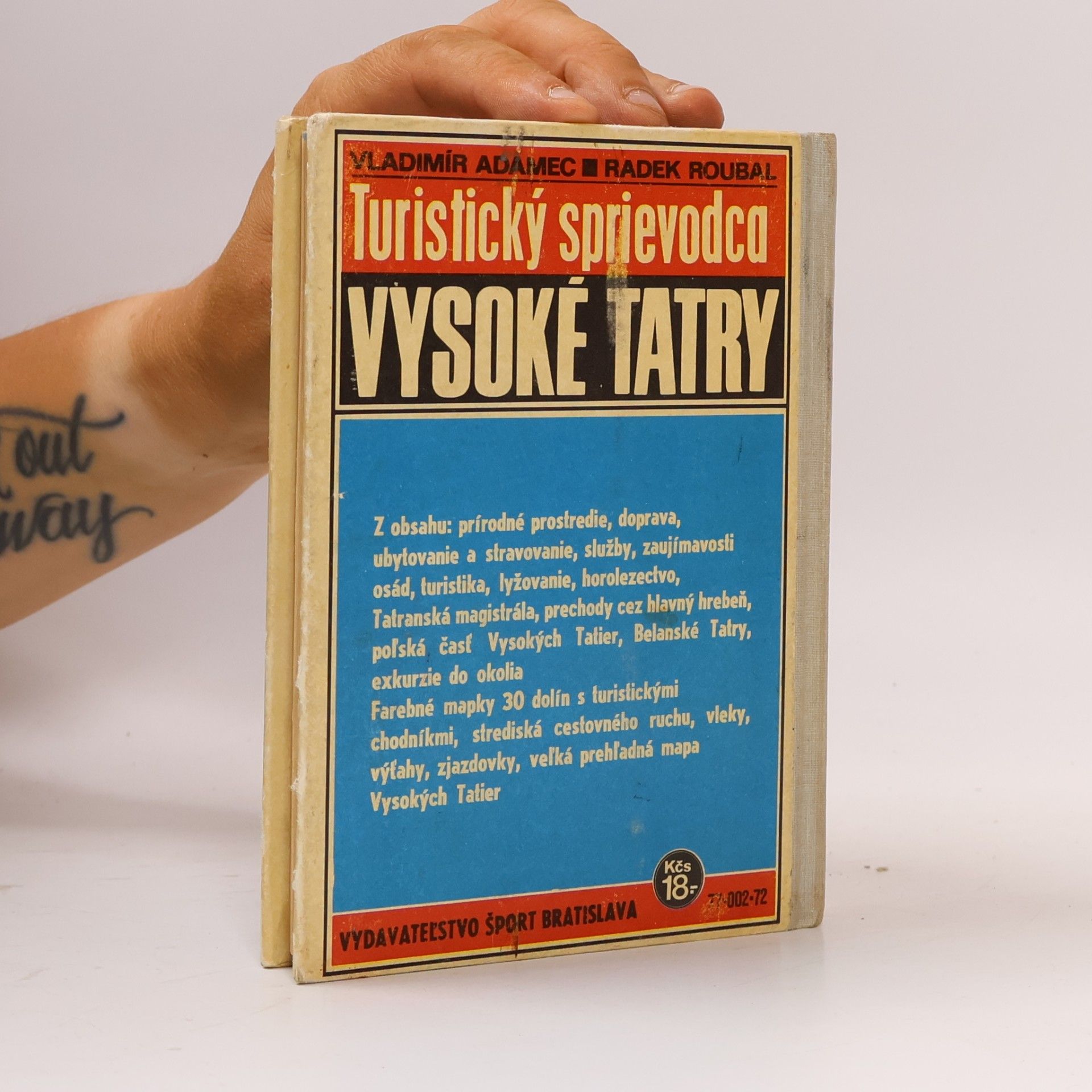 Vladimír Adamec Vysoké Tatry. Turistický sprievodca