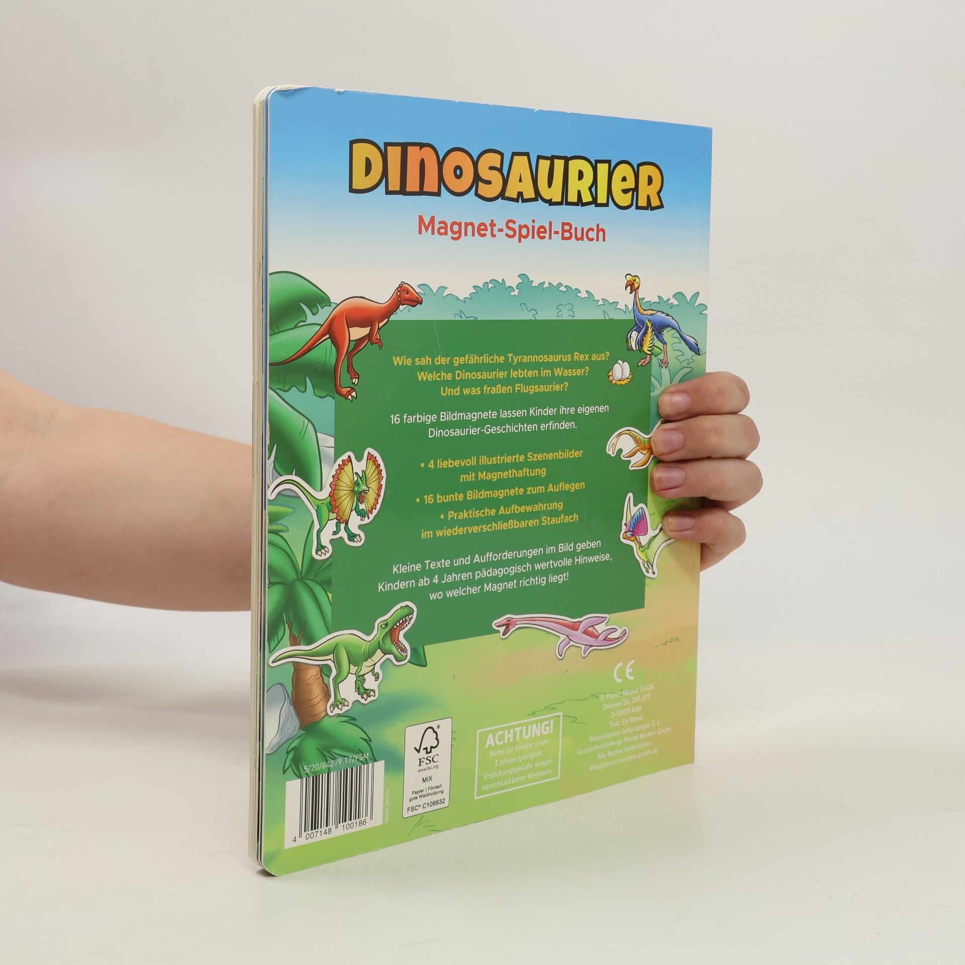 Autorenkollektiv Dinosaurier Magnet-Spiel-Buch