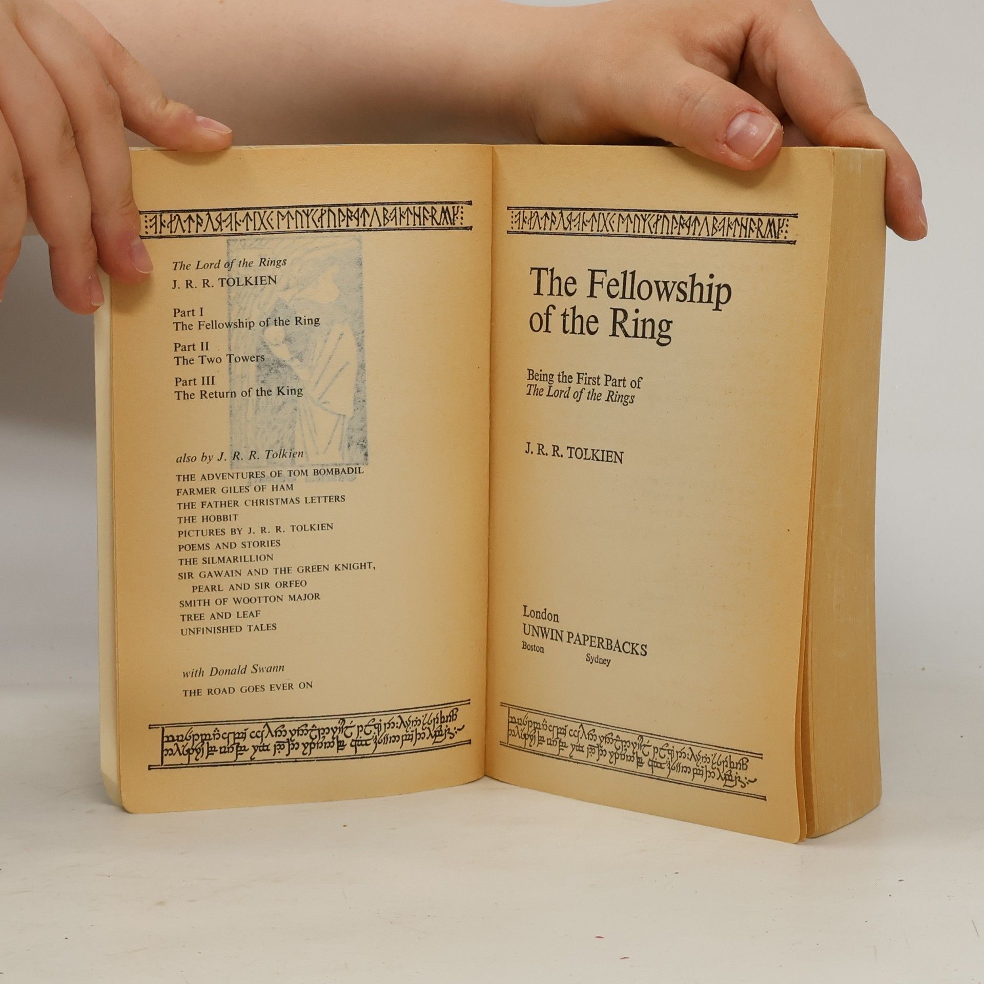 J. R. R. Tolkien The Lord of the Rings 1. The Fellowship of the Ring