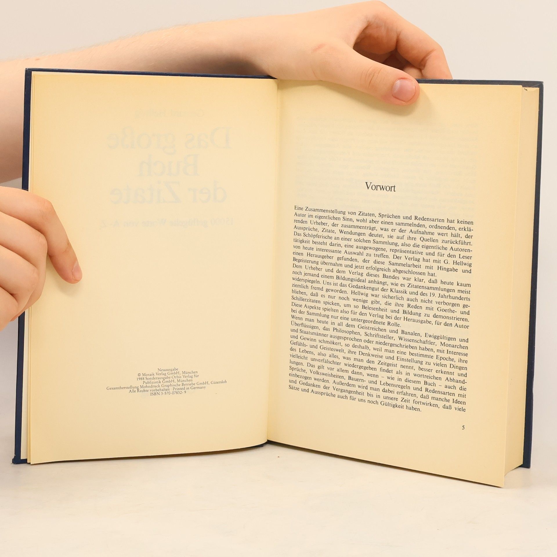 Gerhard Hellwig Das grosse Buch der Zitate