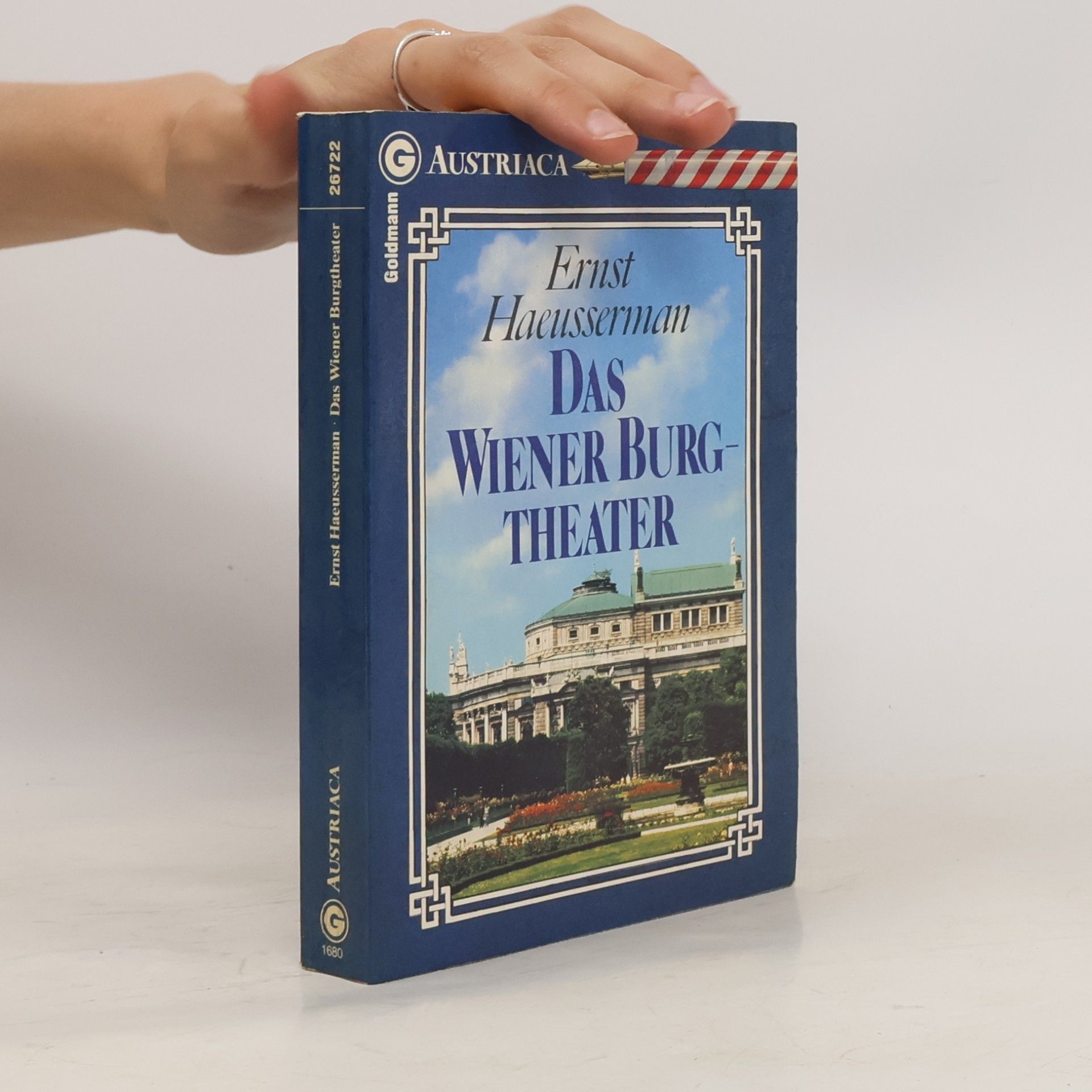 Ernst Haeusserman Das Wiener Burgtheater