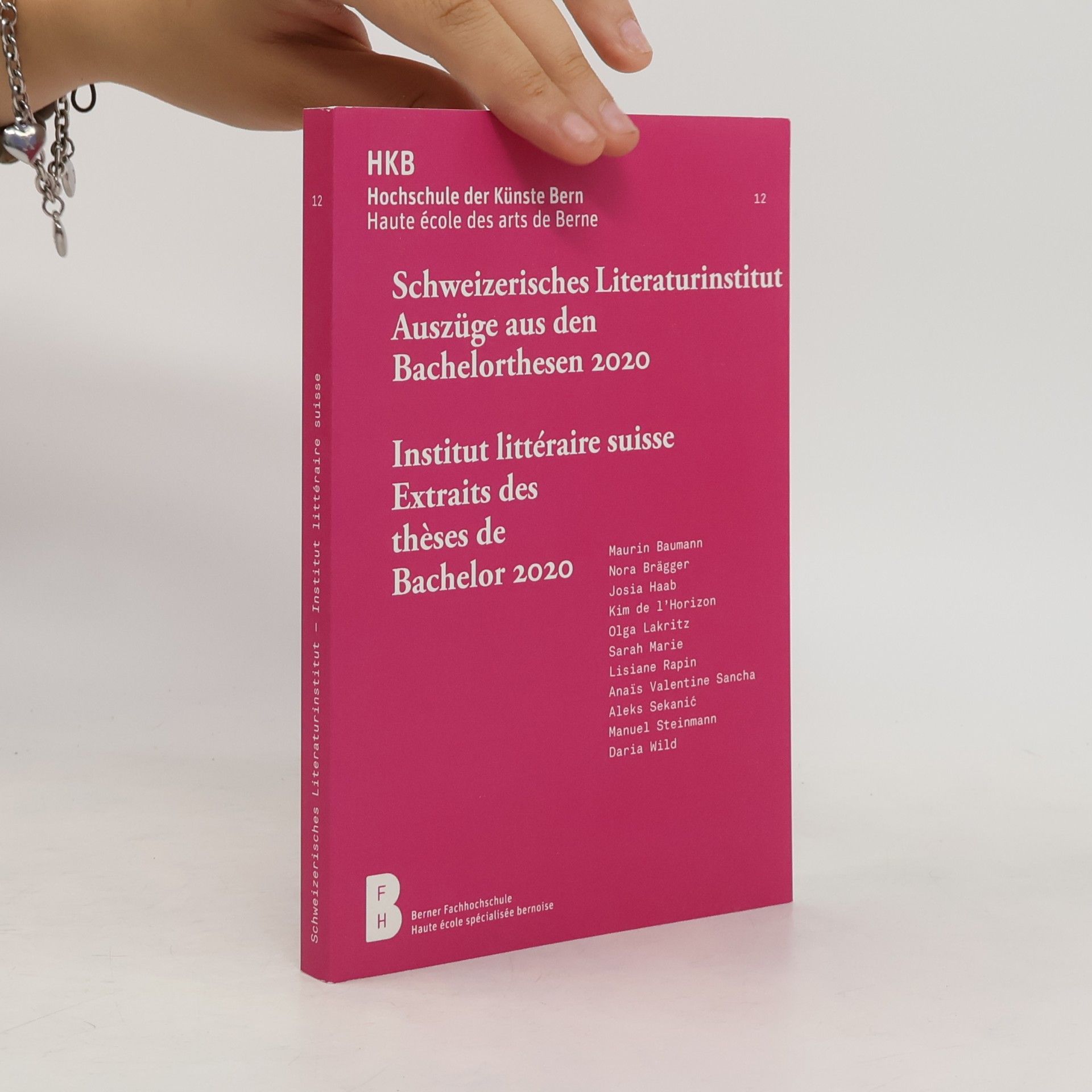 Autorenkollektiv Schweizerisches Literaturinstitut - Auszüge aus den Bachelorthesen 2020
