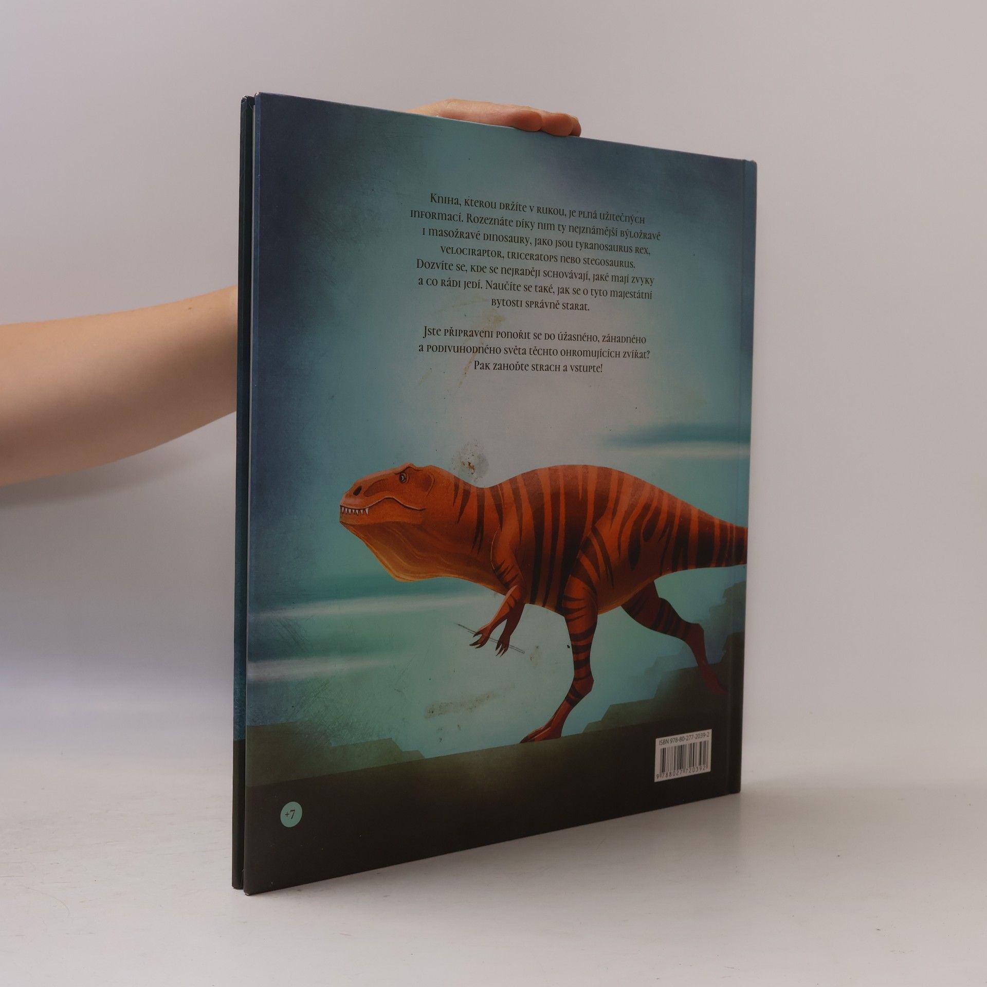 Federica Magrin Kniha plná dinosaurů : příručka zkušeného chovatele