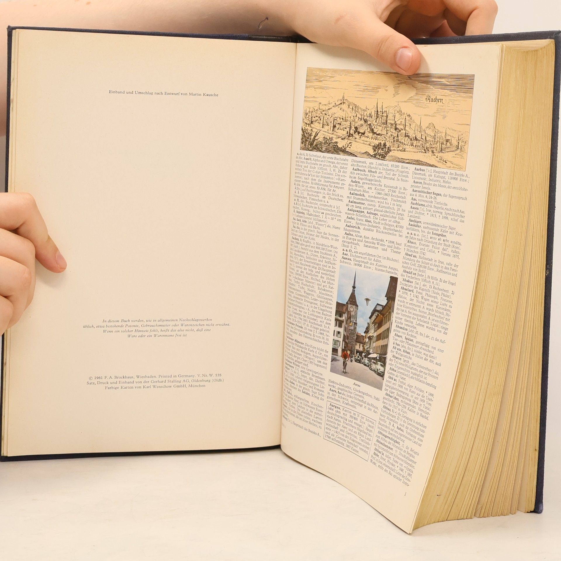 Autores varios Der kleine Brockhaus 1. A-K