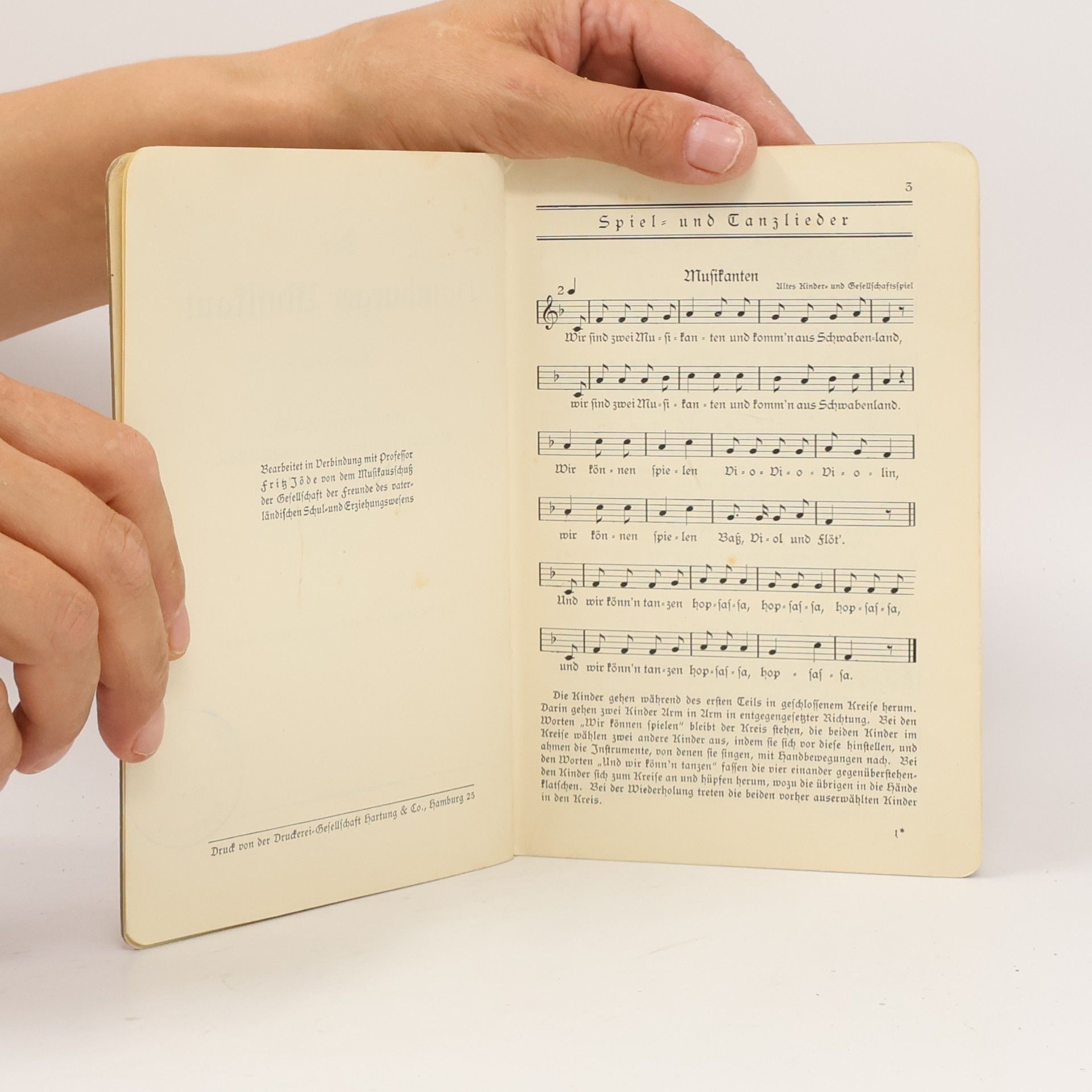 Fritz Jöde Der hamburger Musikant I.