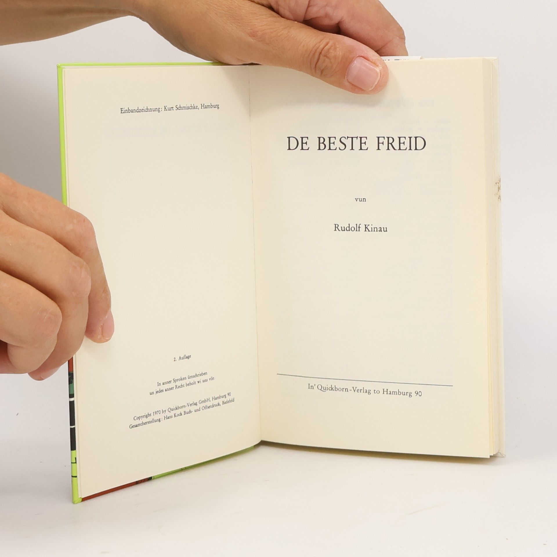 Rudolf Kinau De beste Freid