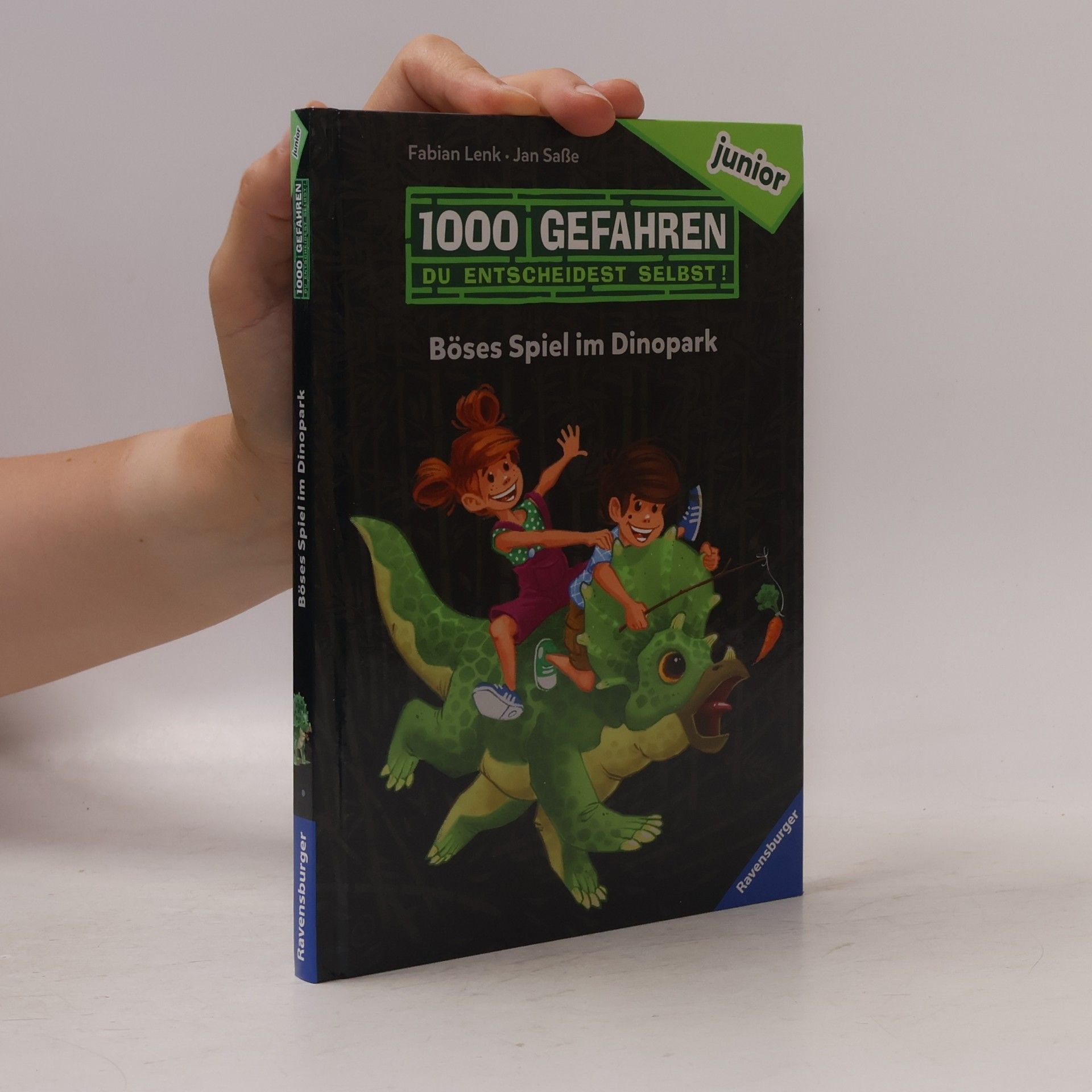 Fabian Lenk 1000 Gefahren junior. Böses Spiel im Dinopark