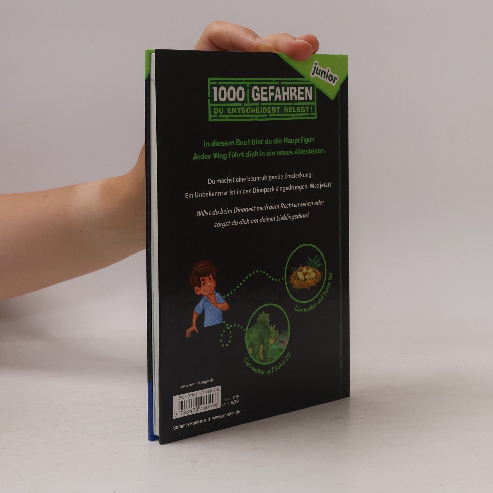 Fabian Lenk 1000 Gefahren junior. Böses Spiel im Dinopark