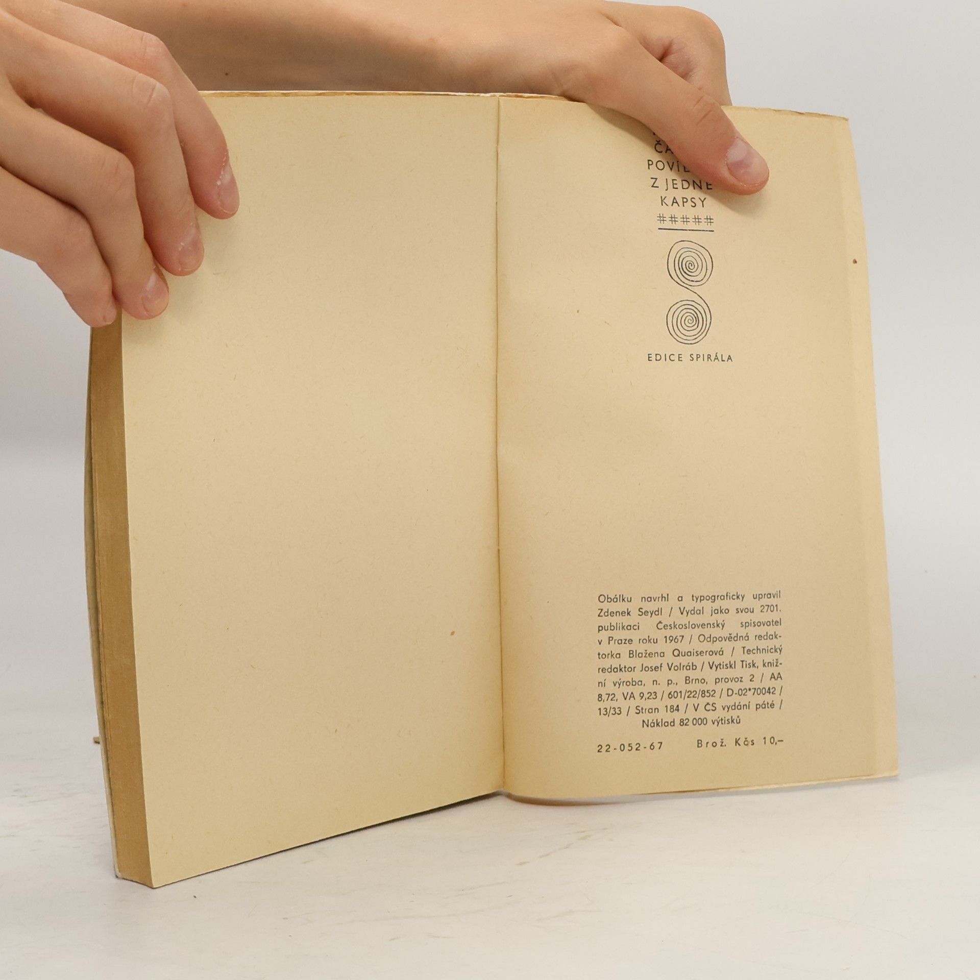 Karel Čapek Povídky z jedné kapsy