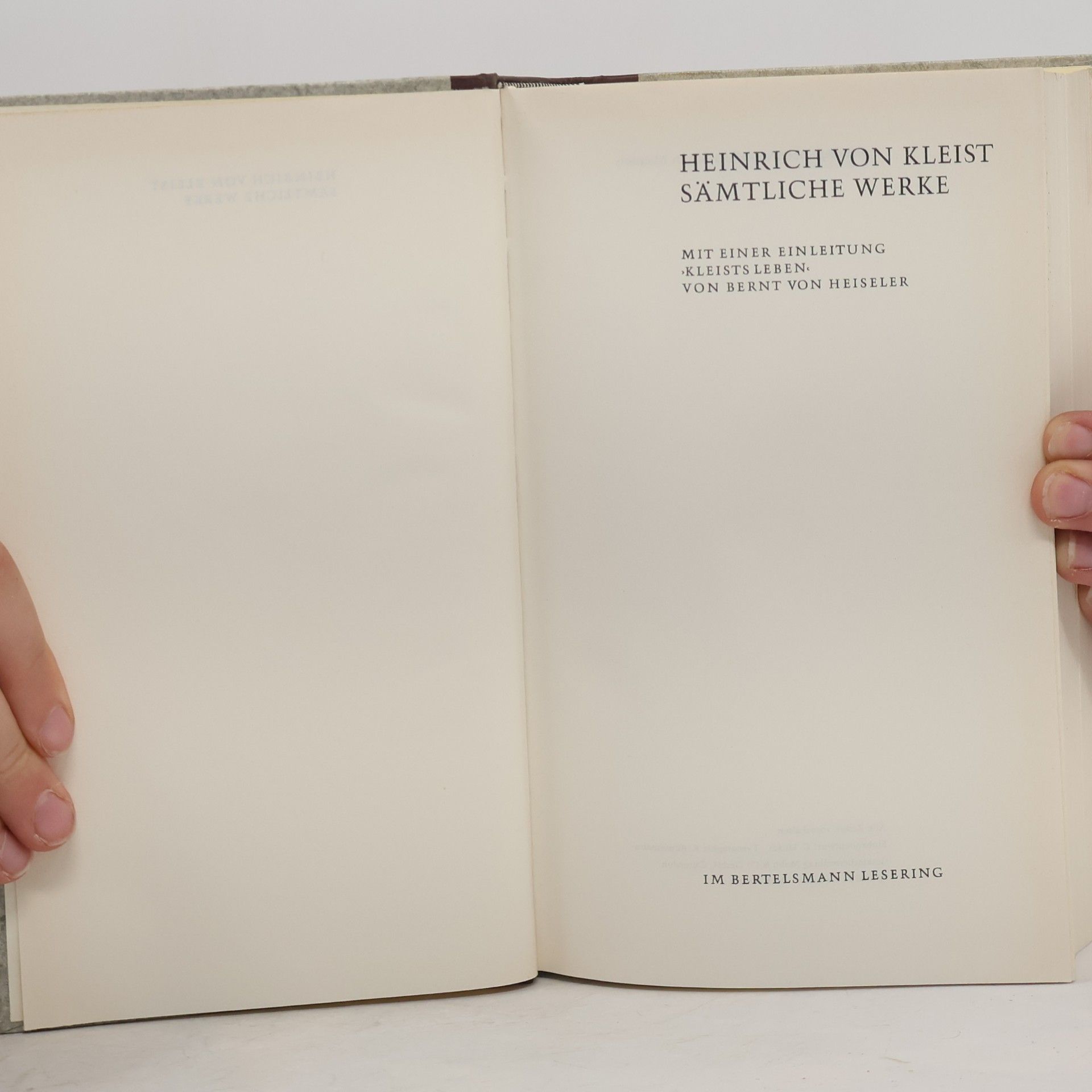 Heinrich von Kleist Sämtliche Werke