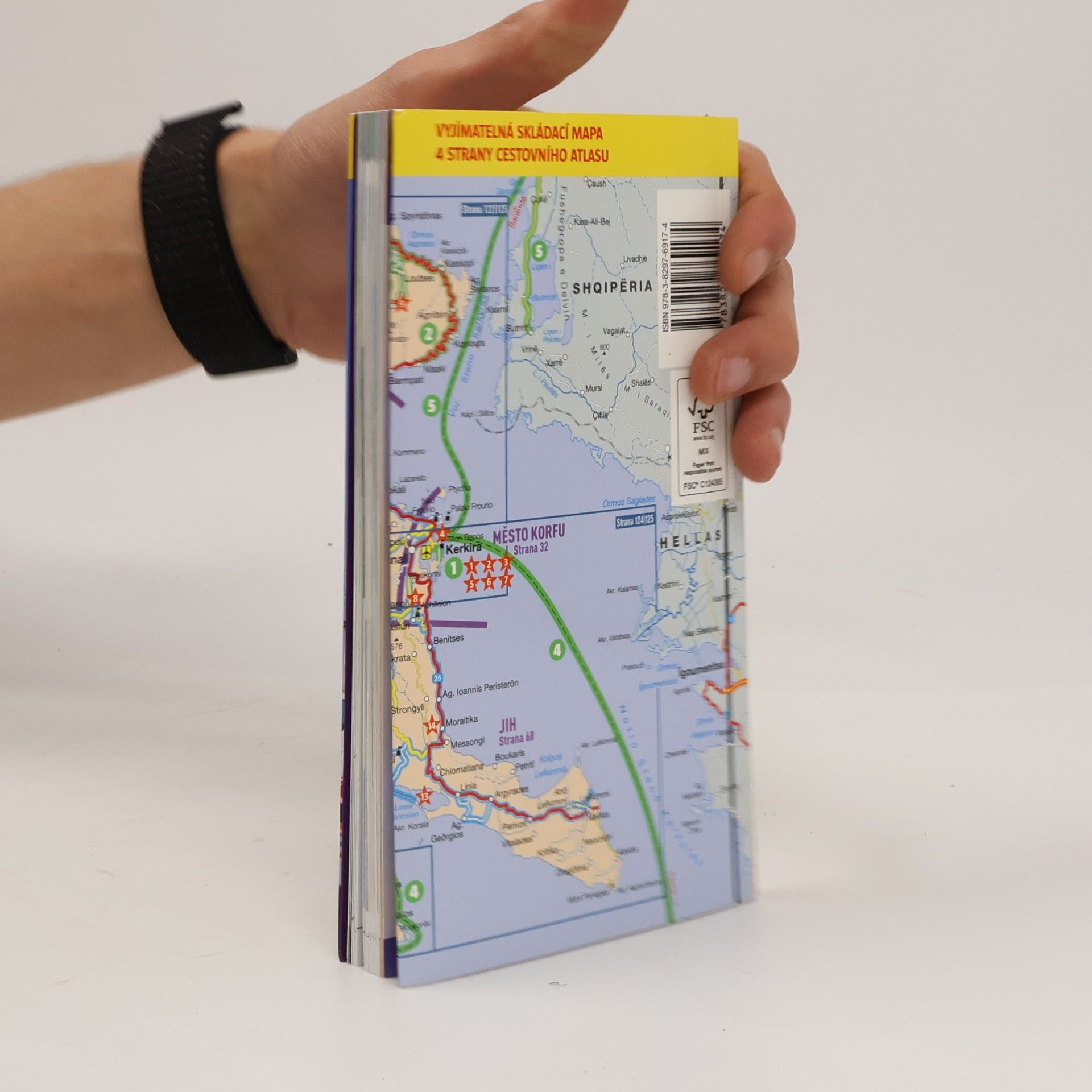 Klaus Boetig Korfu: Doporučené tipy : [se skládací mapou a cestovním atlasem]