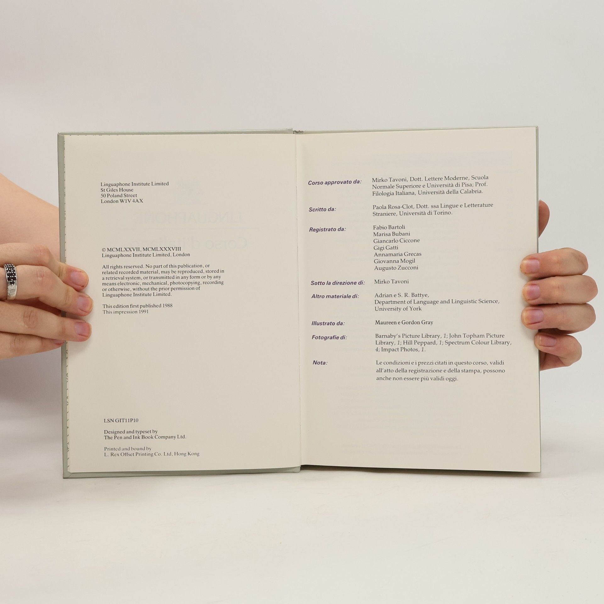 Autorenkollektiv Linguaphone Corso d'Italiano