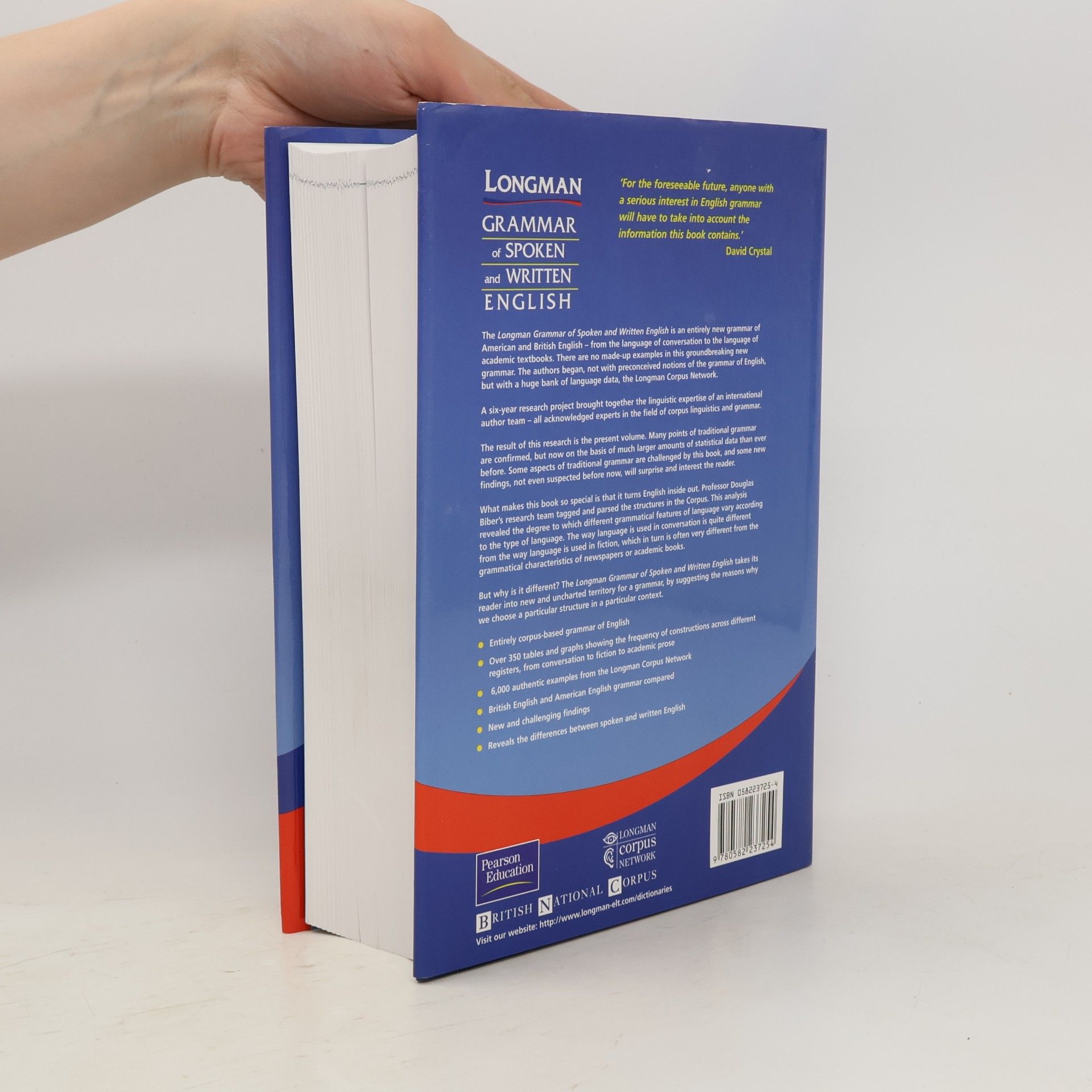 Douglas Biber Longman grammar of spoken and written English