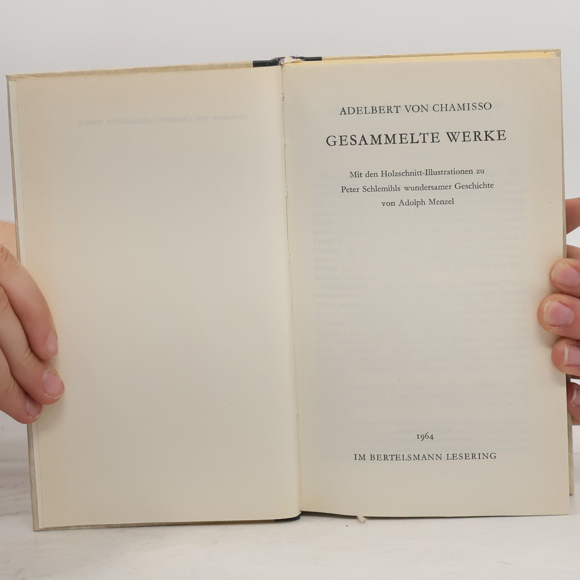 Adelbert von Chamisso Gesammelte Werke