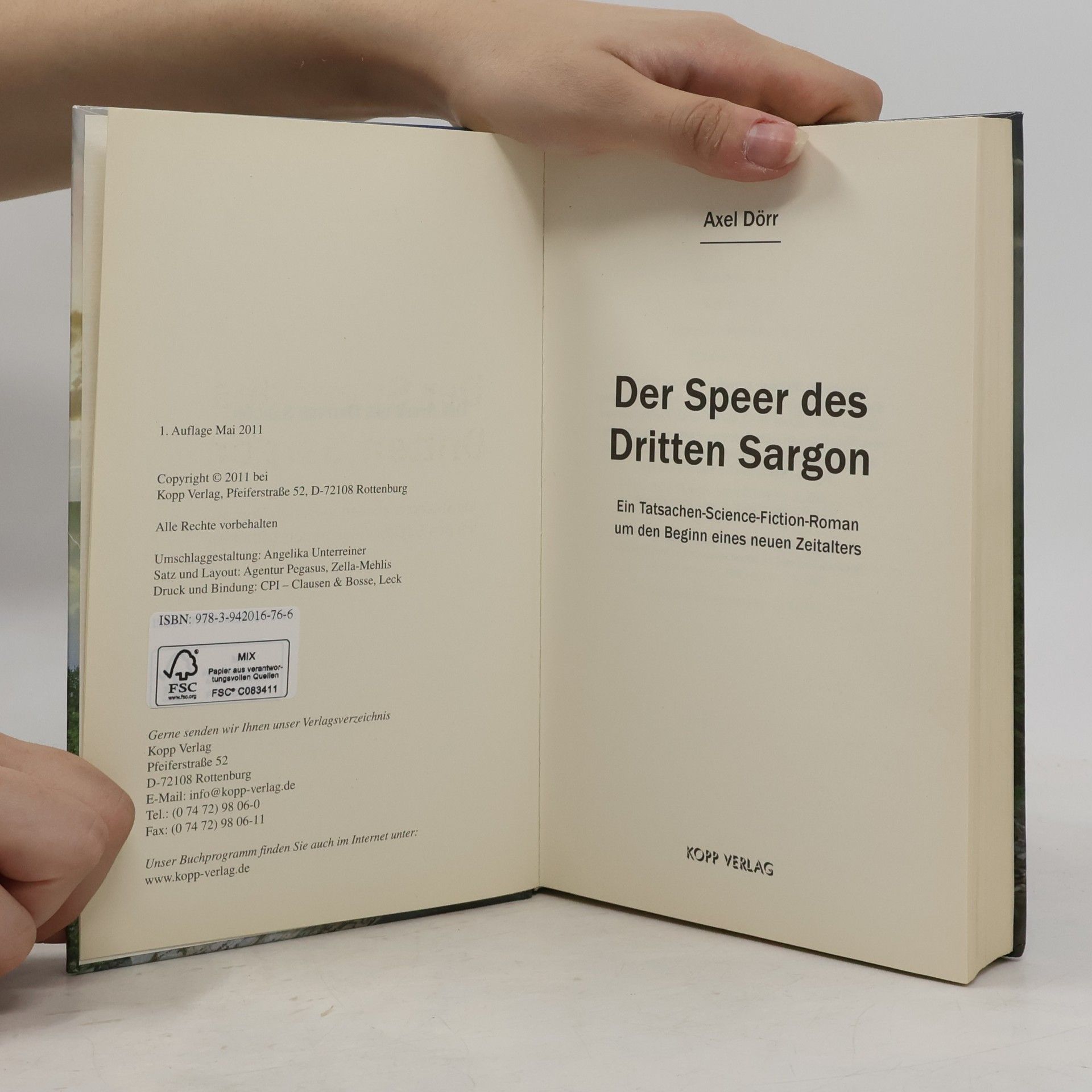 Axel Dörr Der Speer des Dritten Sargon