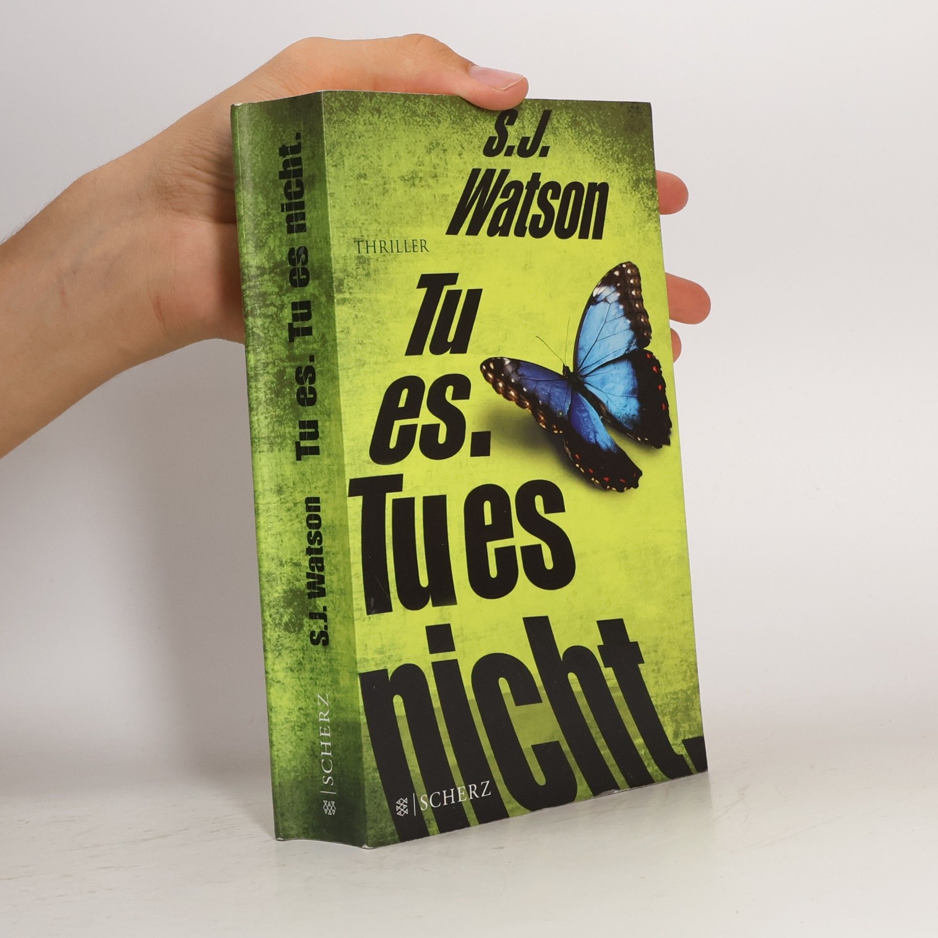 S. J. Watson Tu es. Tu es nicht