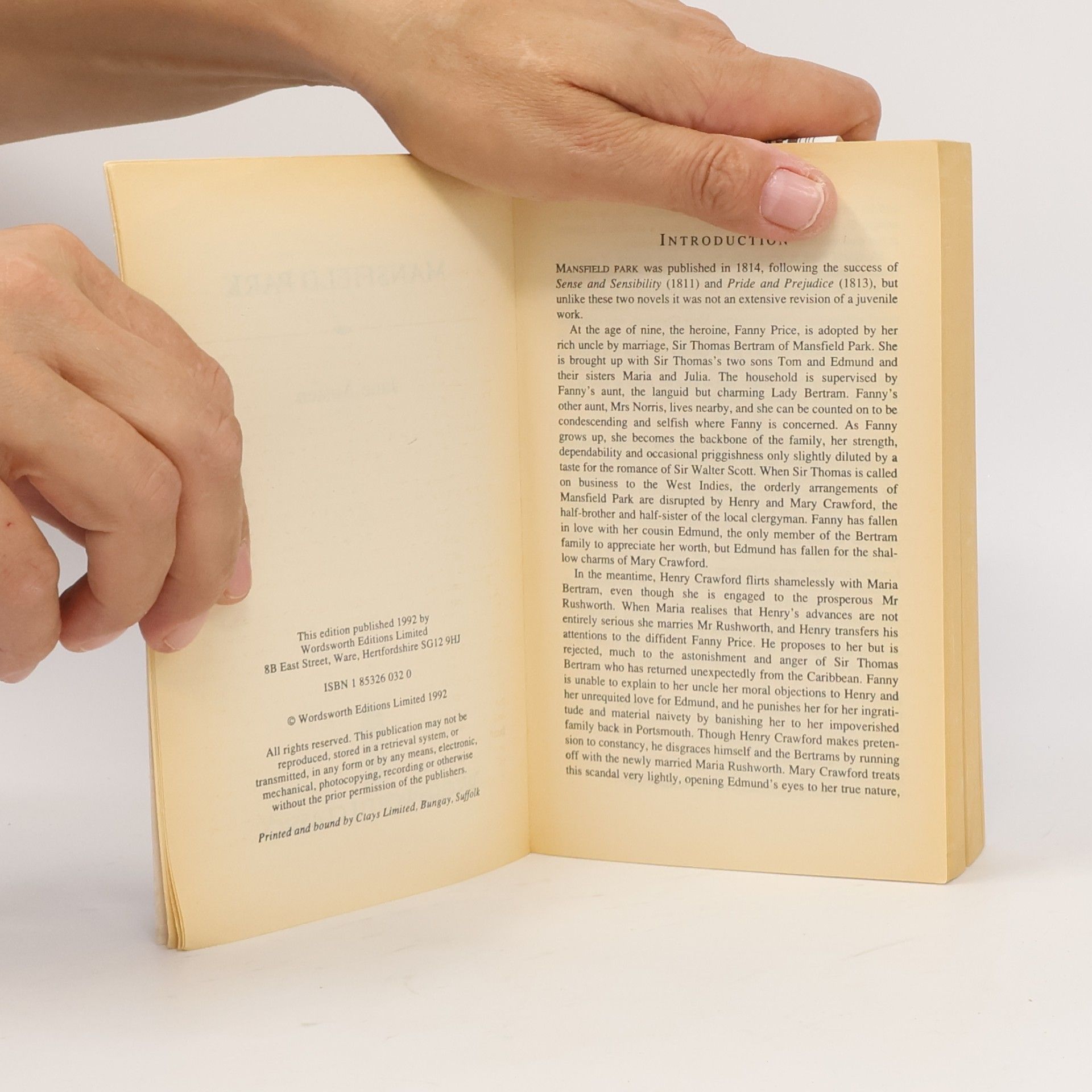 Jane Austen Mansfield Park
