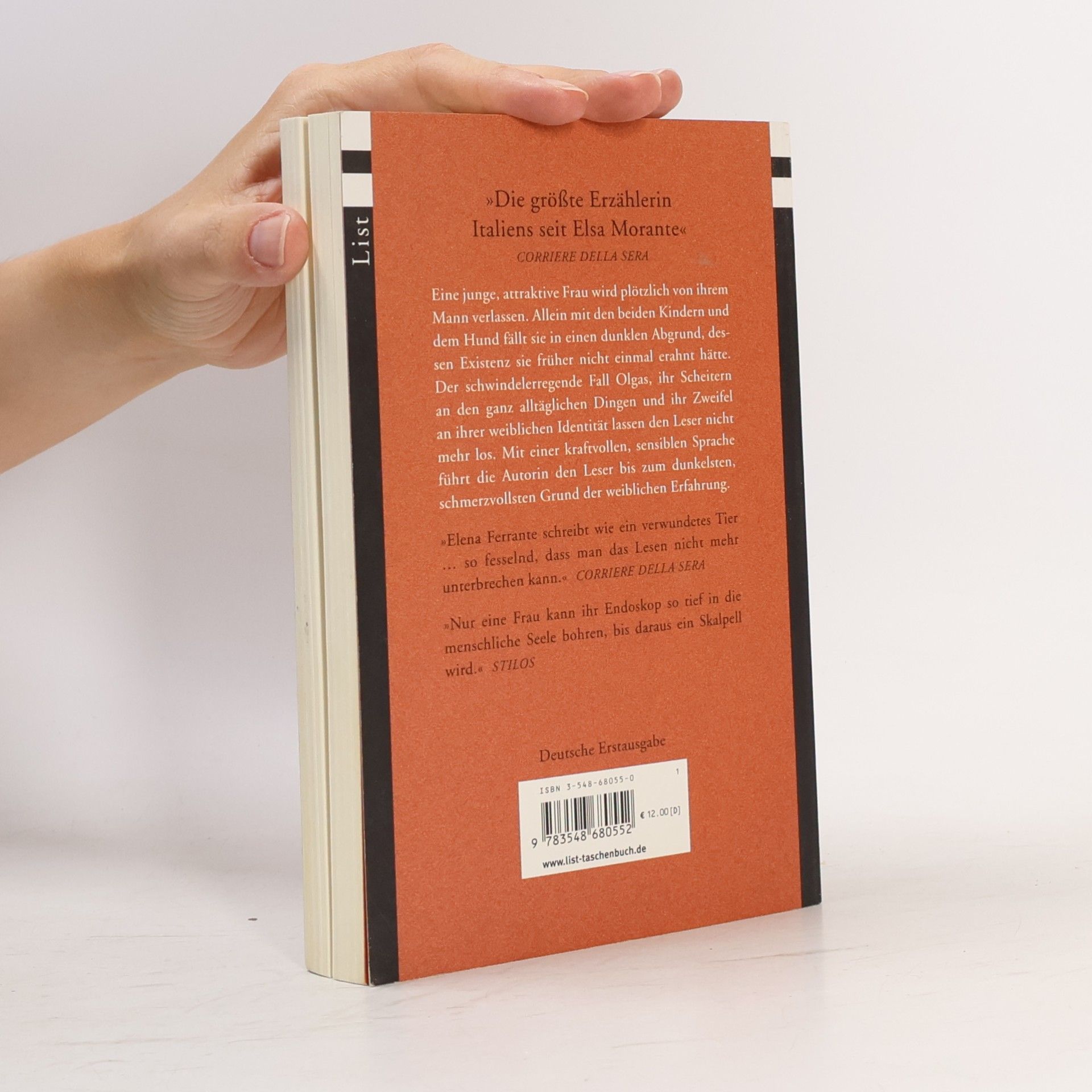 Elena Ferrante Tage des Verlassenwerdens