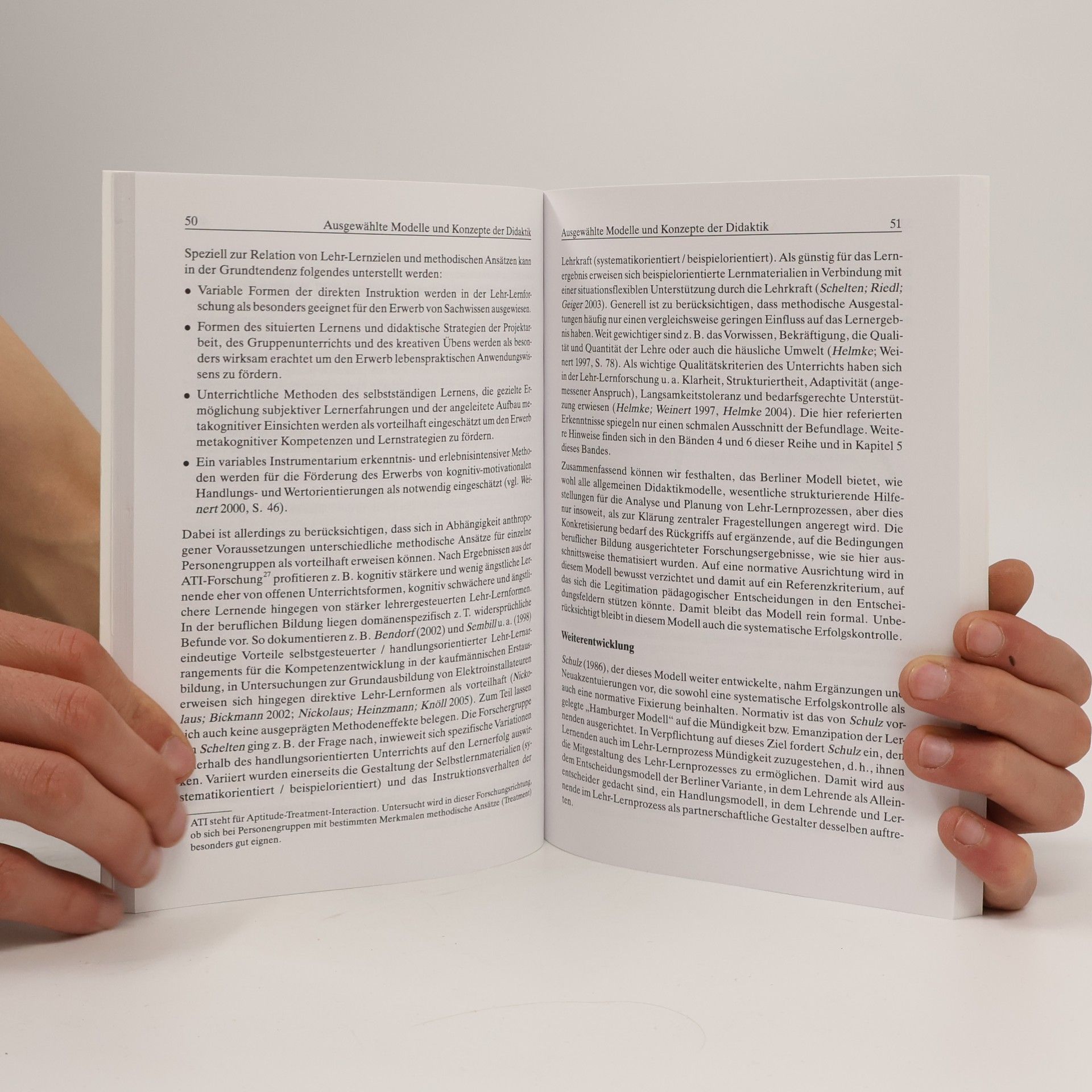 Reinhold Nickolaus Studientexte Basiscurriculum Berufs- und Wirtschaftspädagogik - 3: Didaktik - Modelle und Konzepte beruflicher Bildung