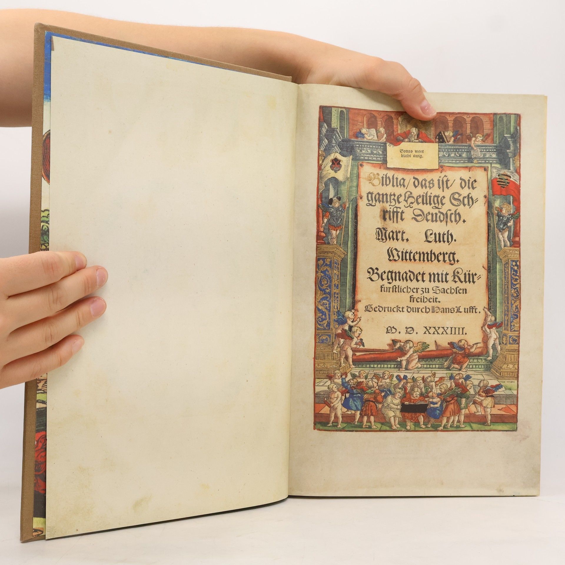 Autorenkollektiv Biblia. Die Luther-Bibel von 1534 Vollständiger Nachdruck. The Luther Bible of 1534 Complete facsimile edition. La Bible de Luther de 1534 Réimpression intégrale I.