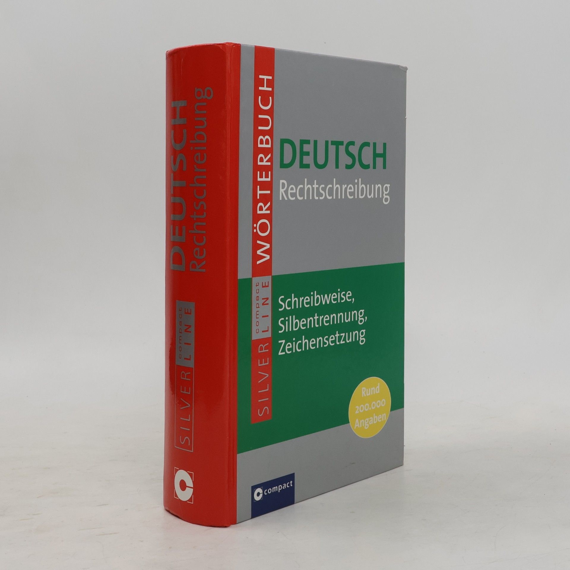 Silver Line: Großes Wörterbuch Deutsch Rechtschreibung