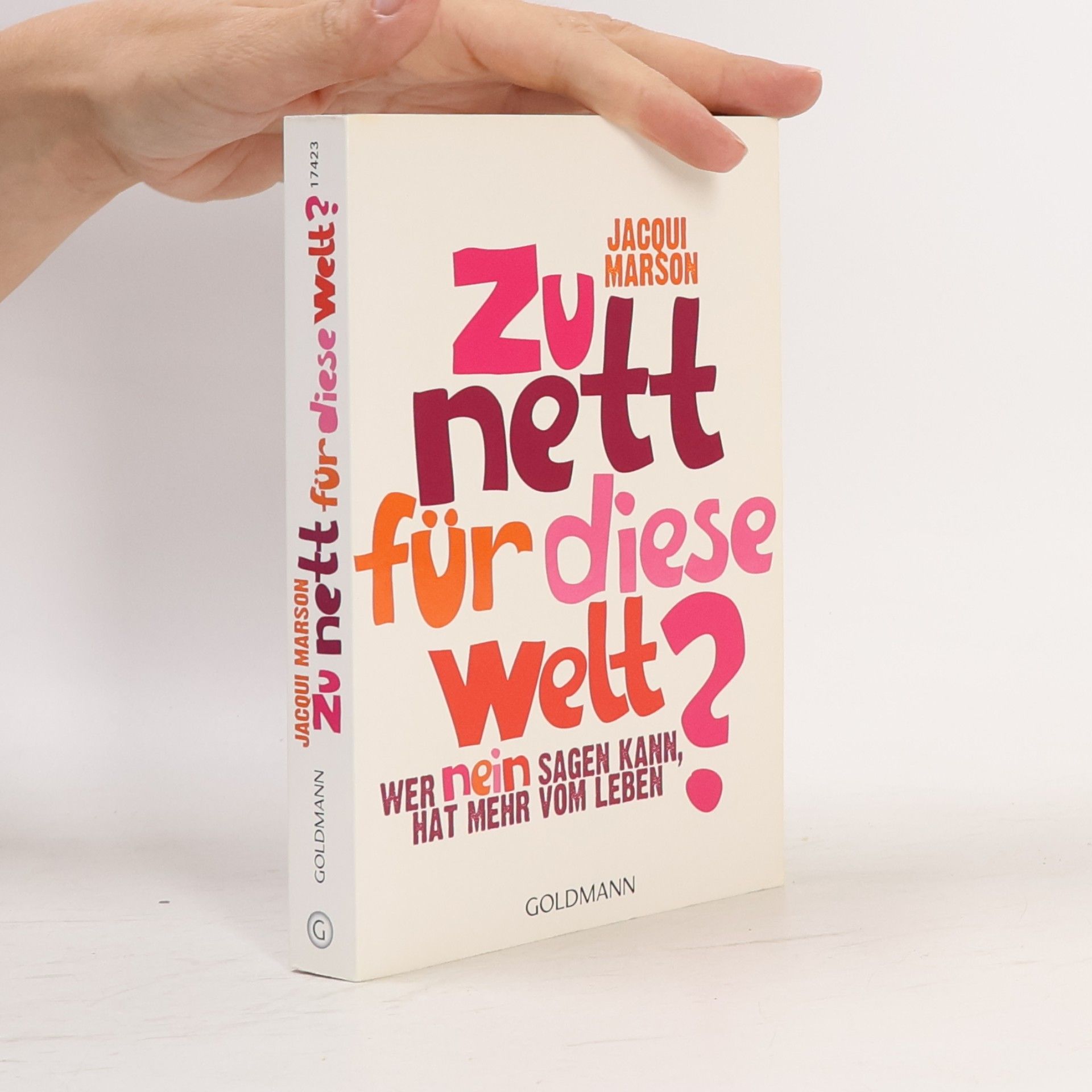 Jacqui Marson Zu nett für diese Welt?