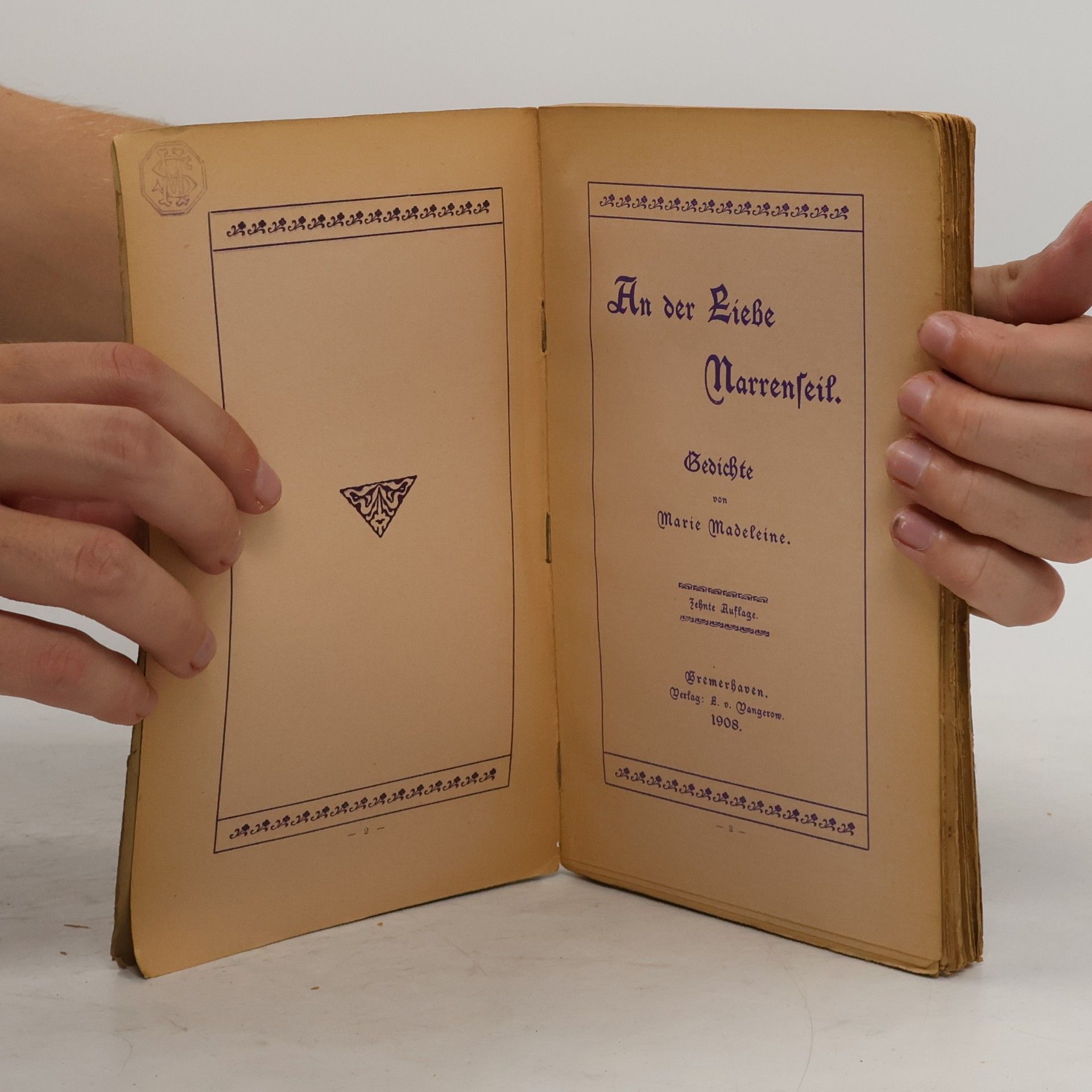 Marie Madeteine An der Liebe Narrenseit