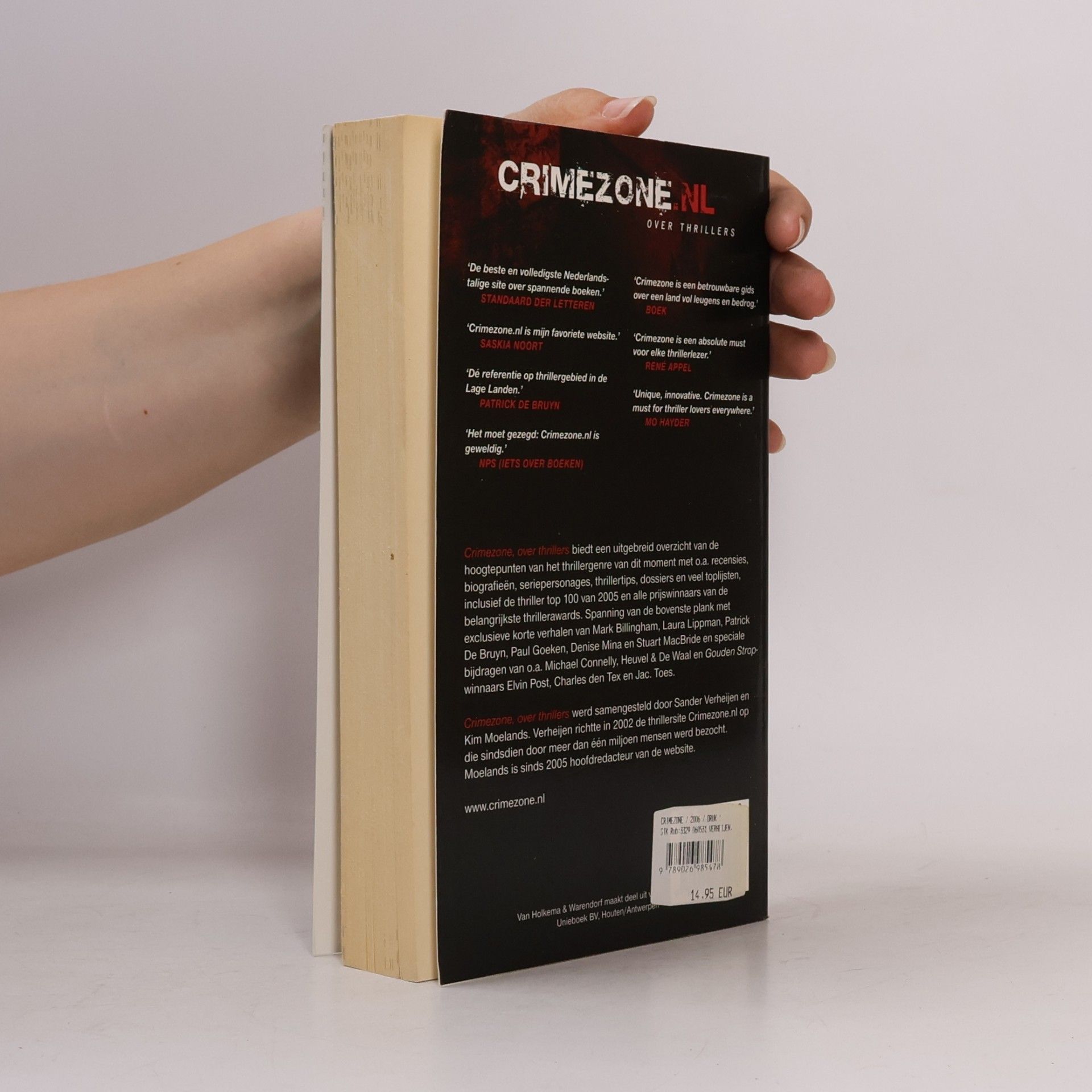 Sander Verheijen Crimezone over thrillers
