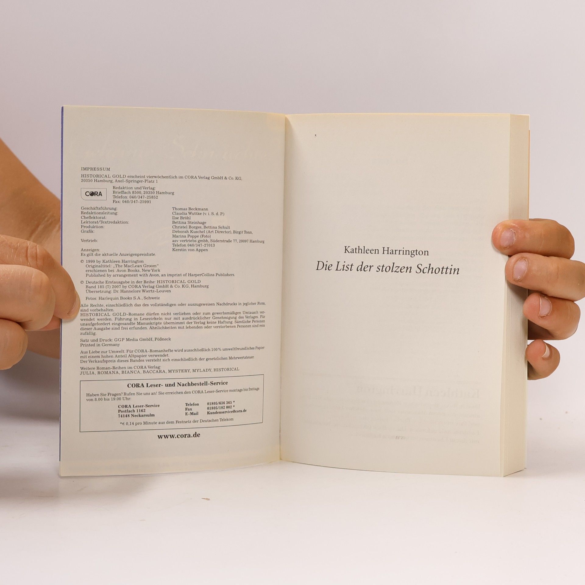 Kathleen Harrington Die List der stolzen Schottin
