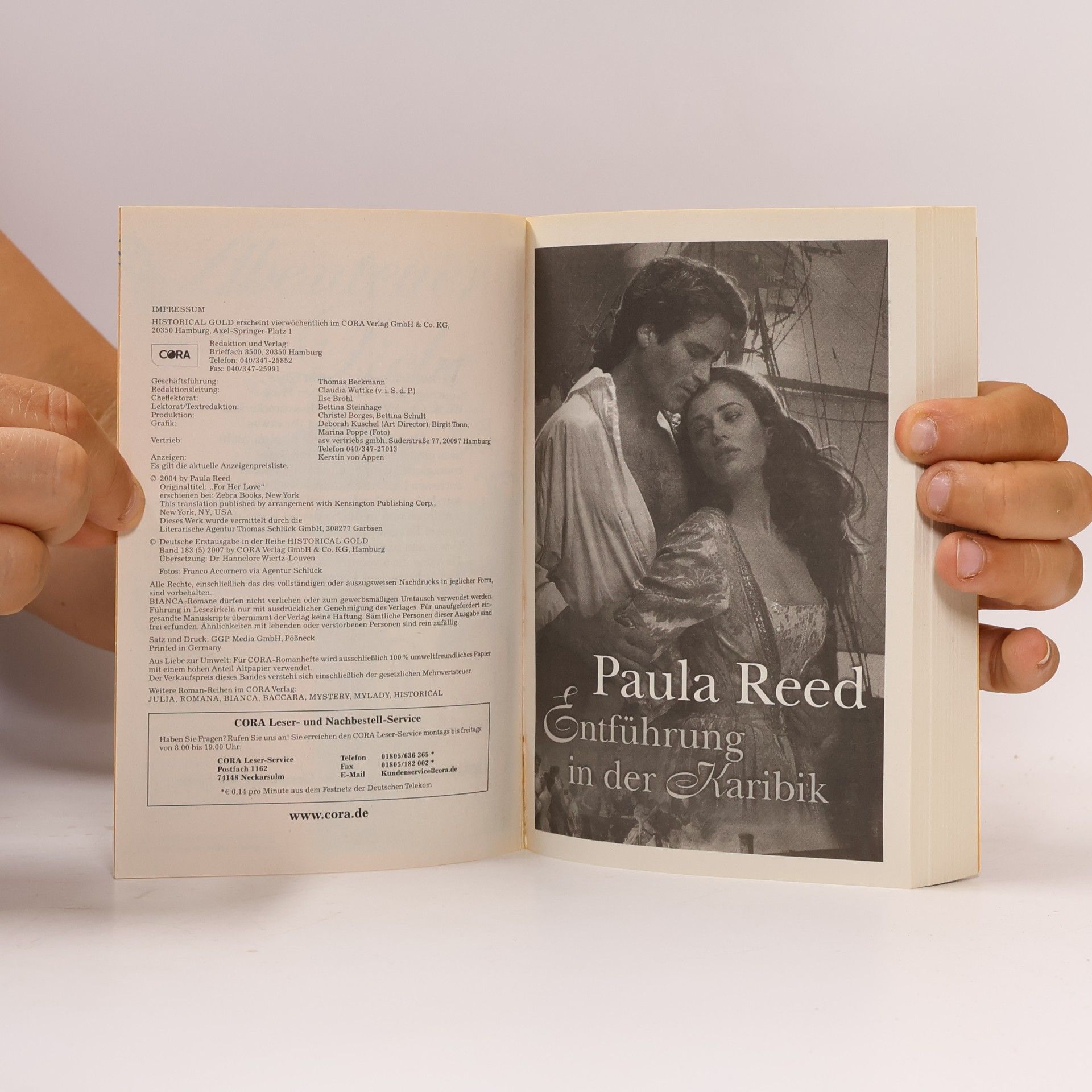 Paula Reed Entführung in der Karibik