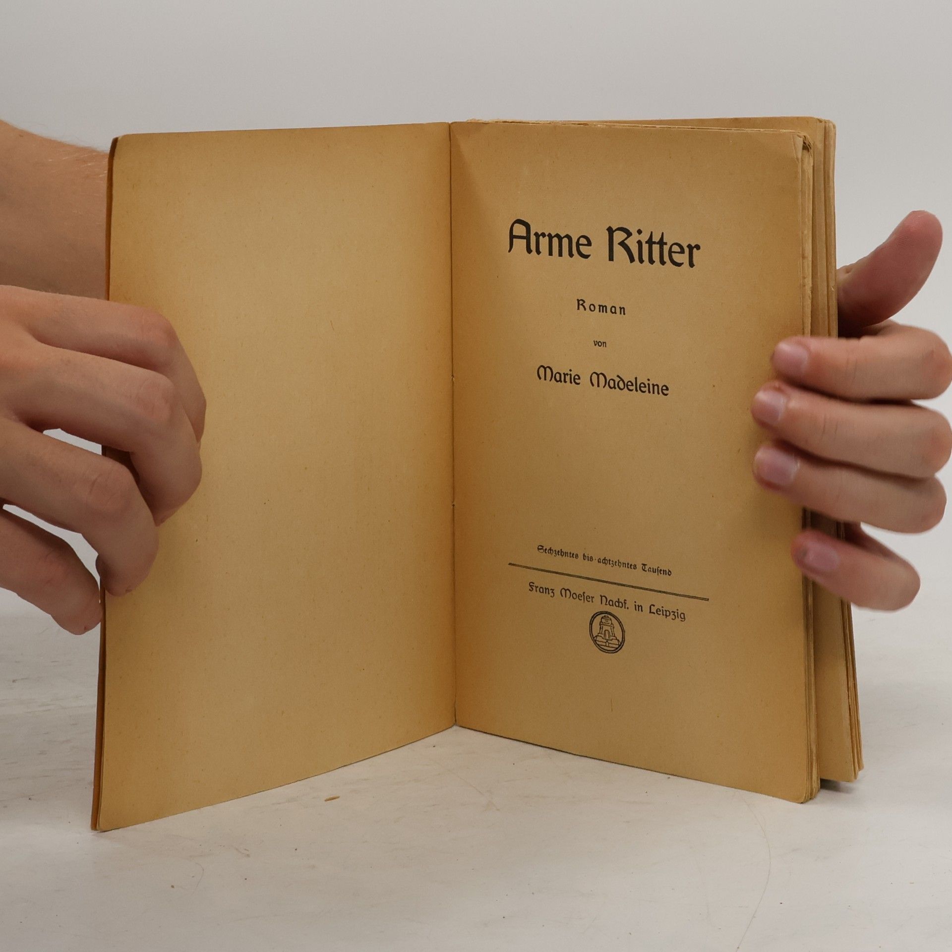 Marie Madeleine Arme Ritter
