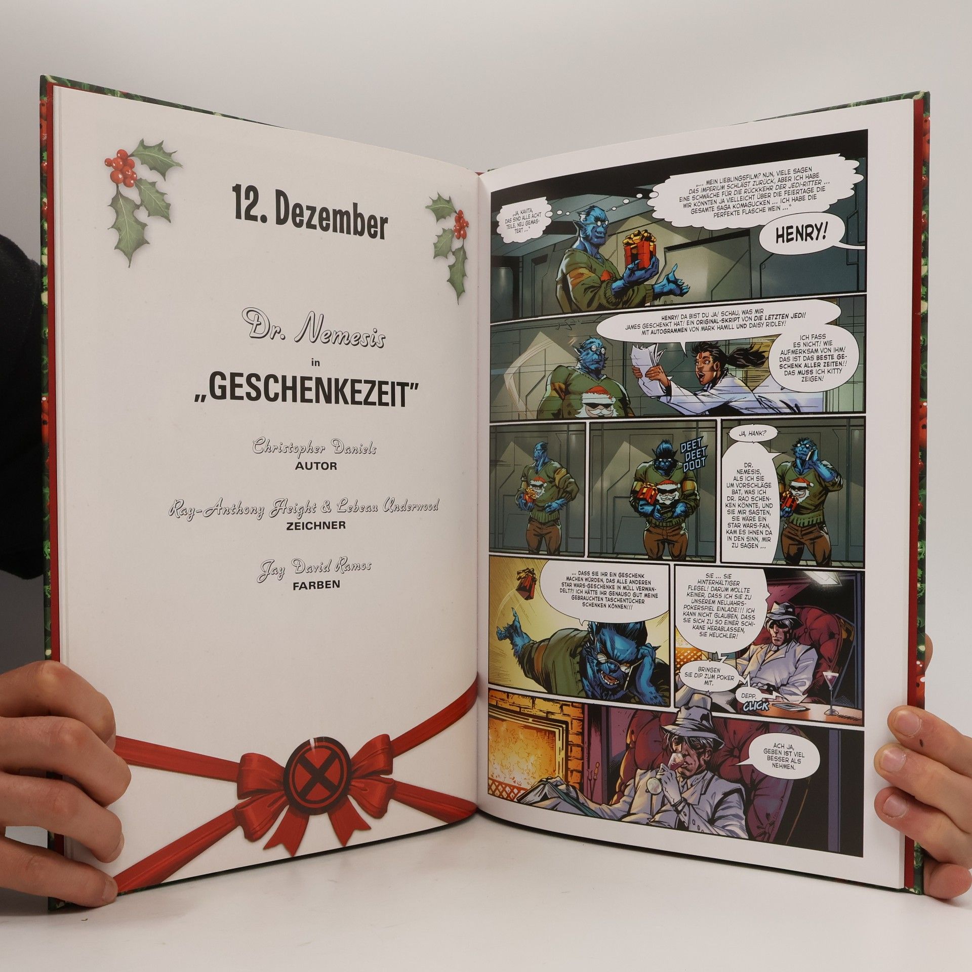 Carolin Hidalgo Adventsgeschichten mit den X-Men