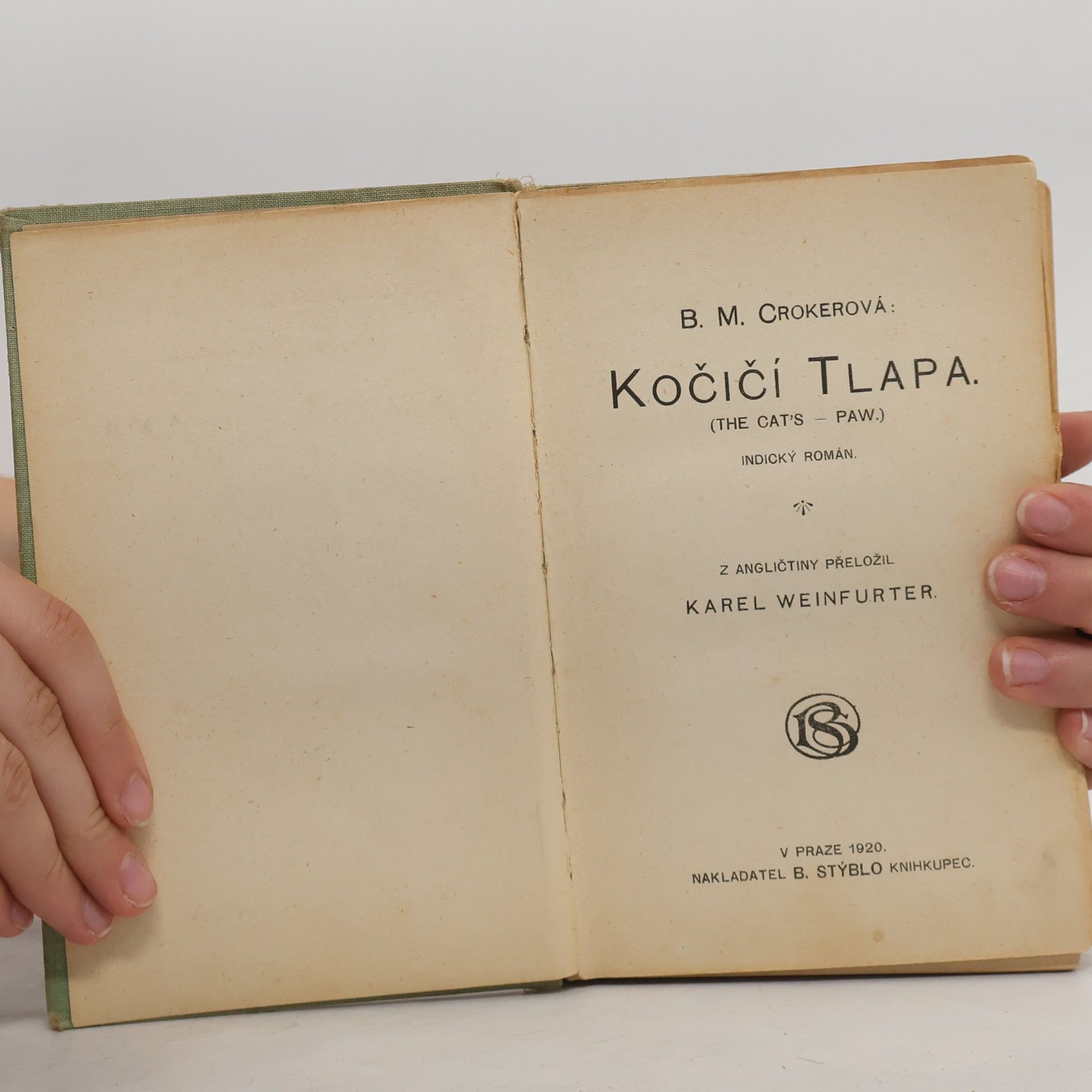 Bithia Mary Croker Kočičí tlapa