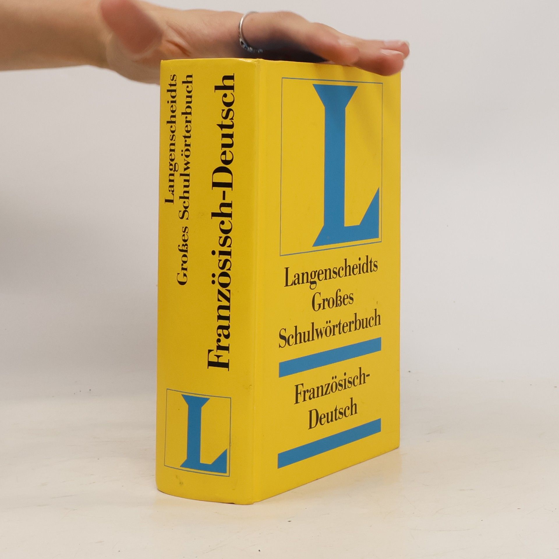 AA.VV. Langenscheidts großes Schulwörterbuch französisch-deutsch