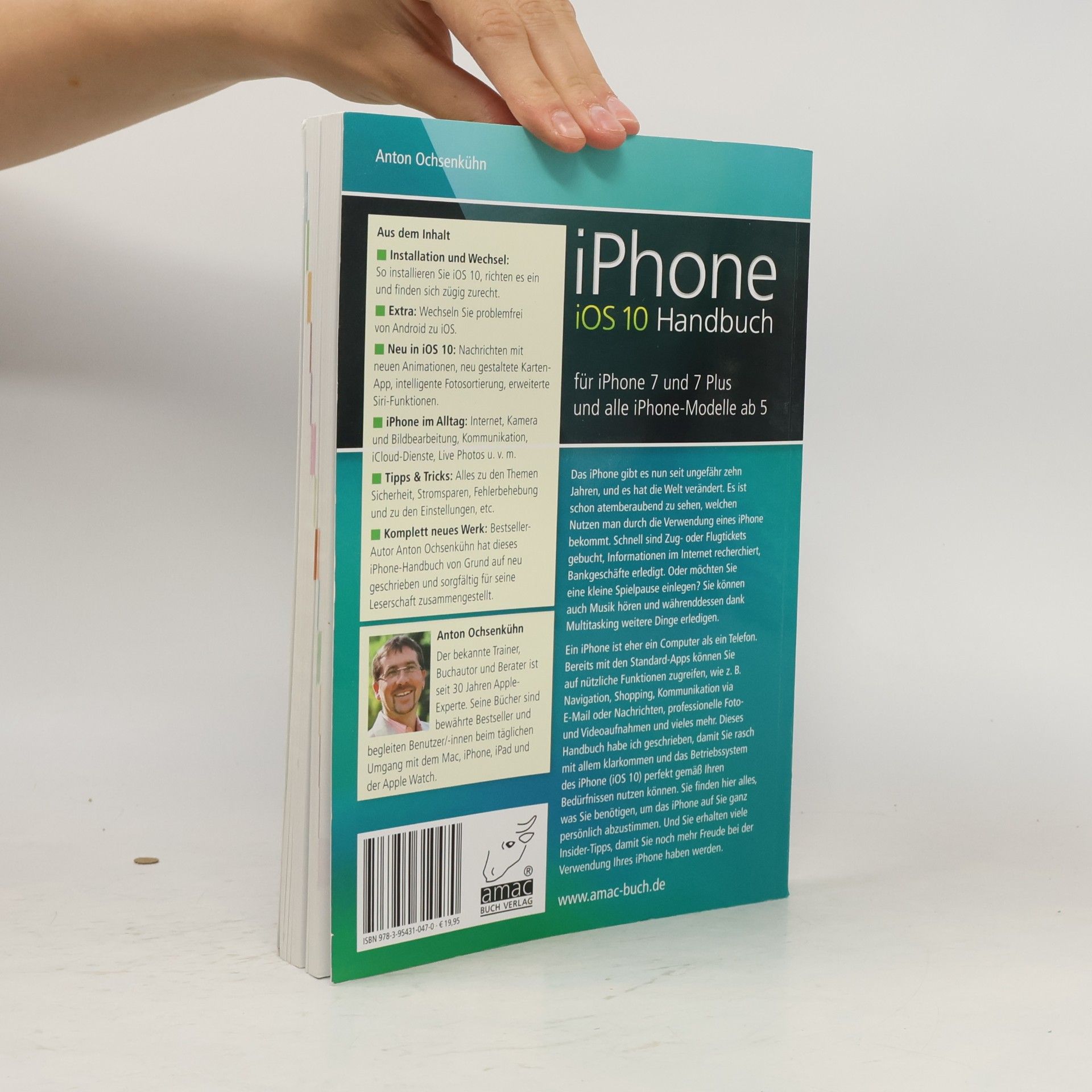 Anton Ochsenkühn iPhone iOS10 Handbuch