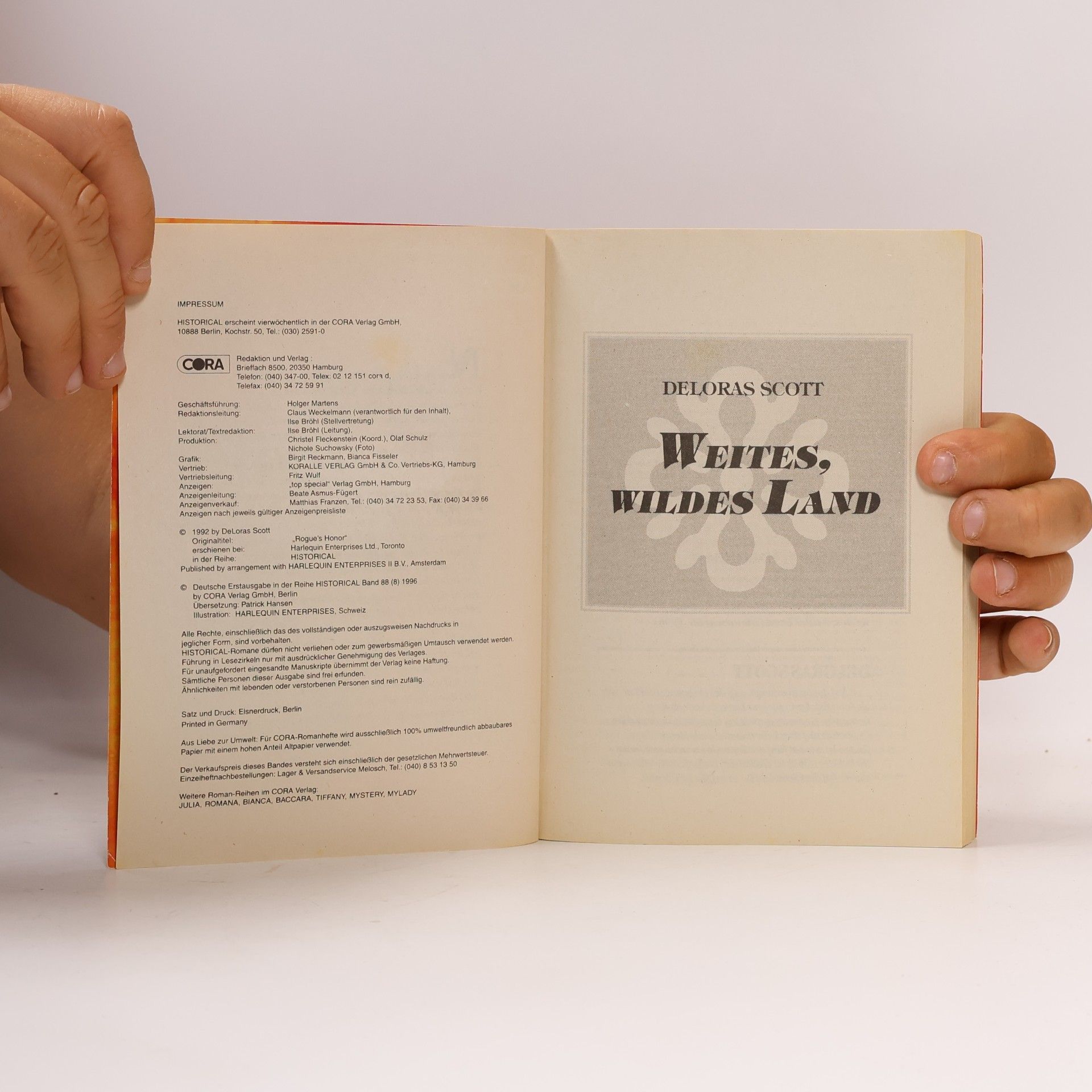 Autores varios Historical 88. Weites, wildes Land