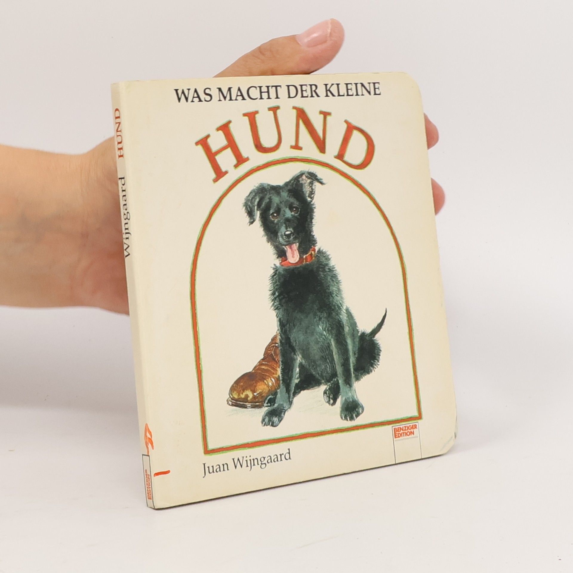 Was macht der kleine Hund?
