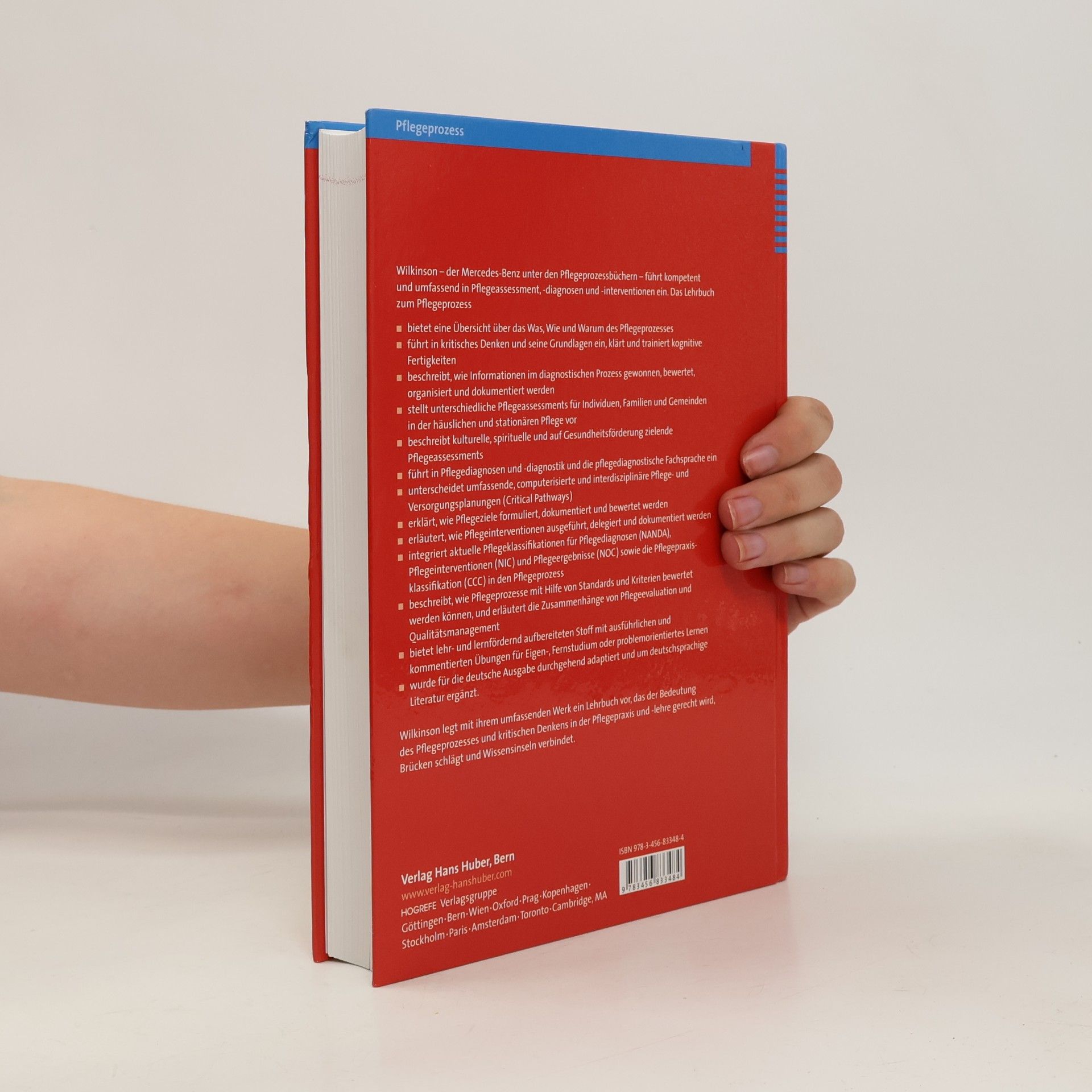 Judith M. Wilkinson Das Pflegeprozess-Lehrbuch