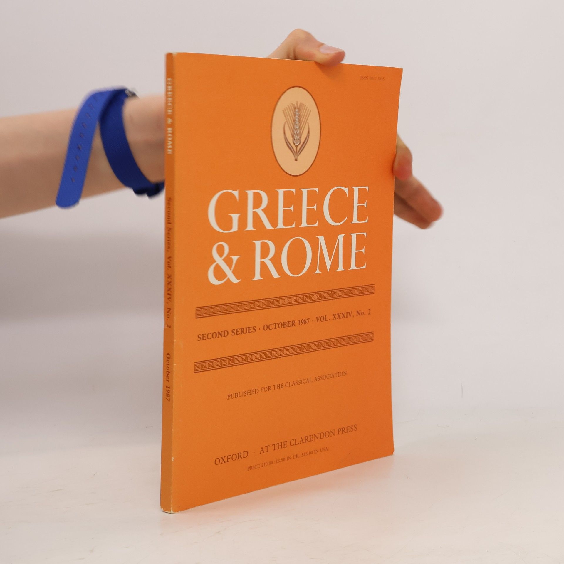 Various authors Greece & Rome XXXIV No. 2