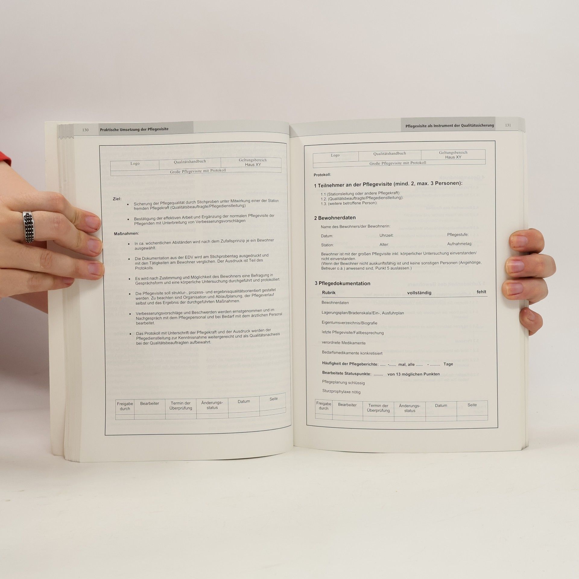 Christian Heering Pflegepraxis Pflegemanagement: Das Pflegevisiten-Buch