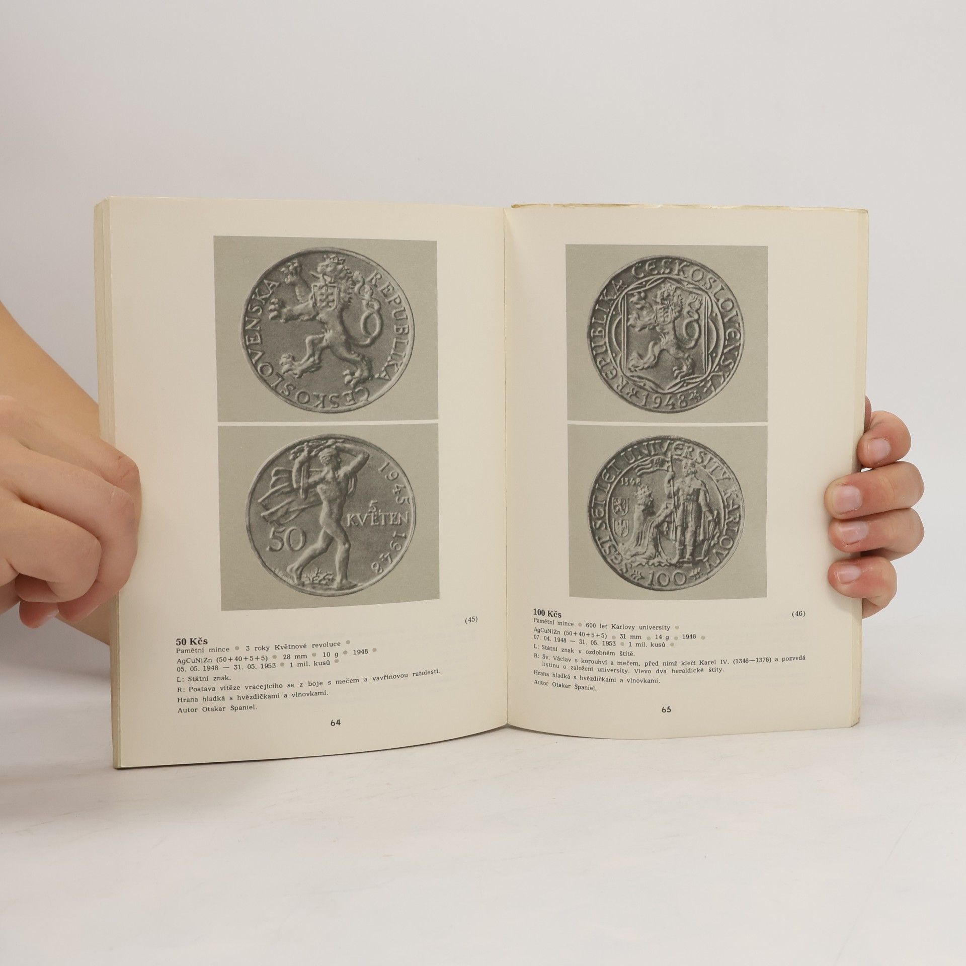 Bedřich Augst Československé mince 1918-1968